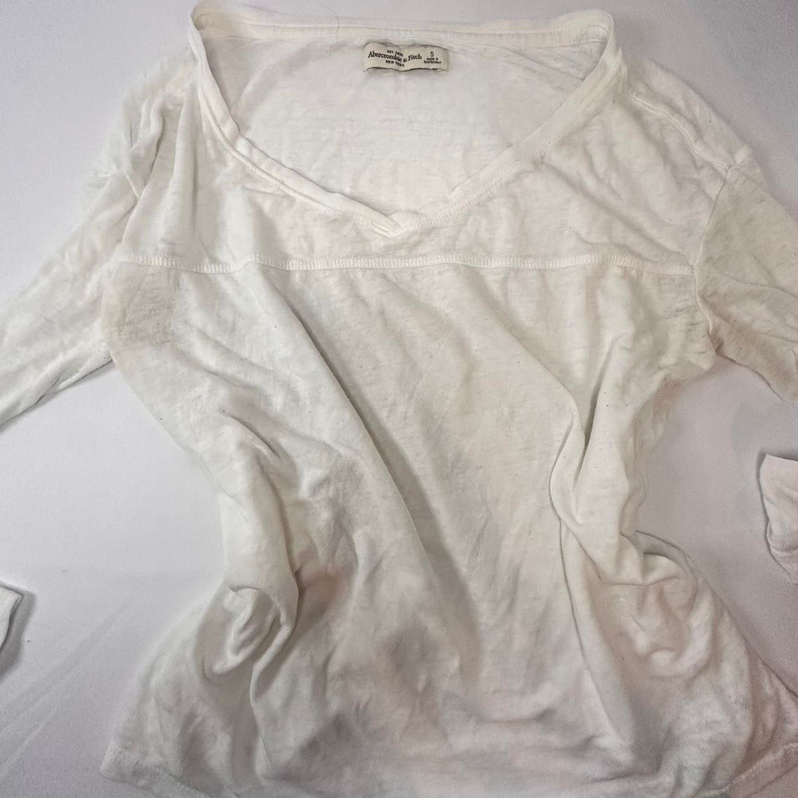 Abercrombie & Fitch Abercrombie Light Weight Long Sleeve Size Small Size S / US 4 / IT 40 - 1 Thumbnail