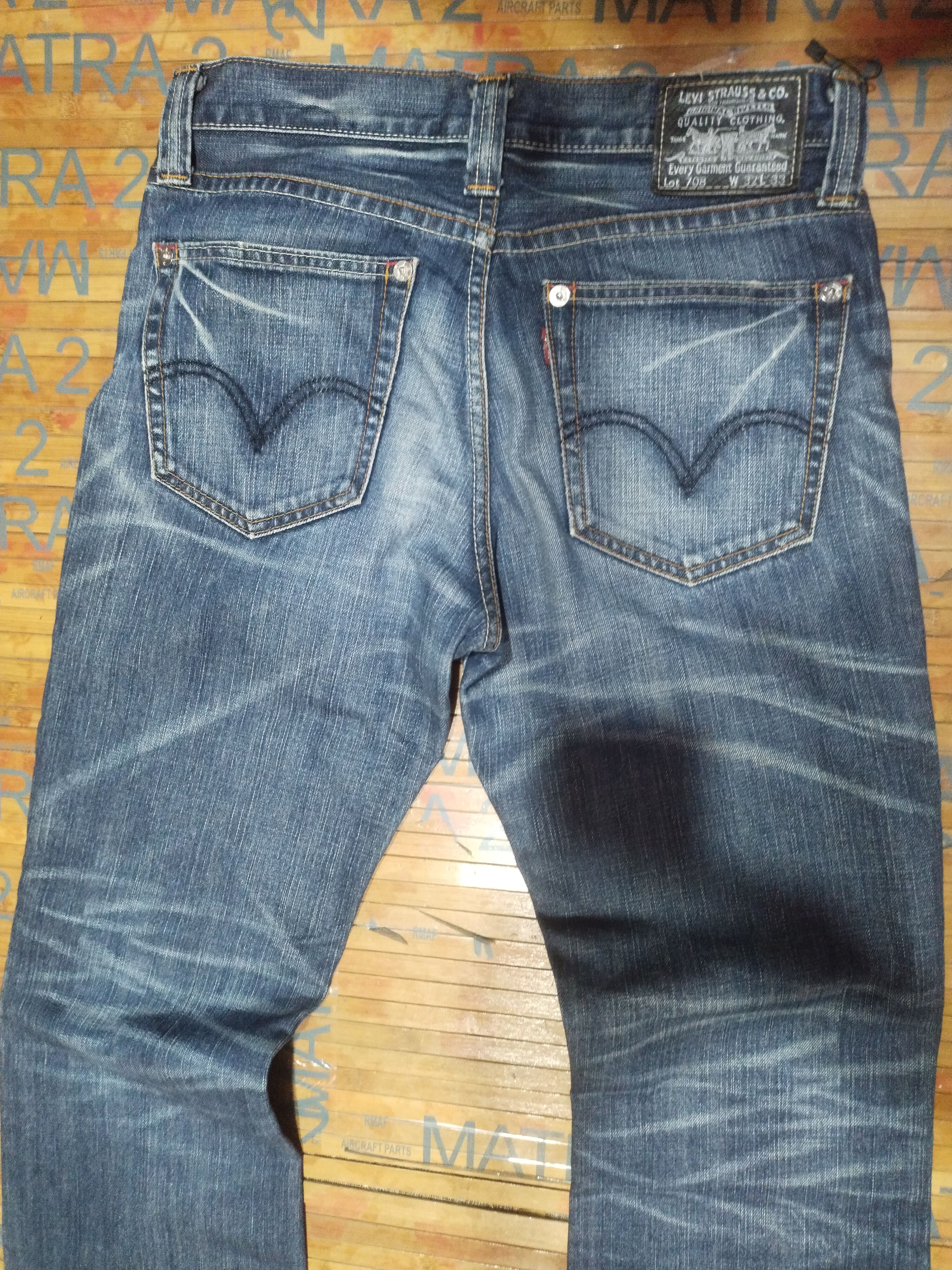 Levi's × Vintage Levis Lot 708 Sz 32" Size US 32 / EU 48 - 11 Thumbnail