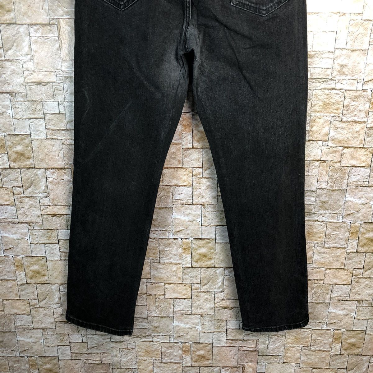 Levi's 541 Levis Black Denim jeans Pants #7567 Size US 33 - 14 Thumbnail