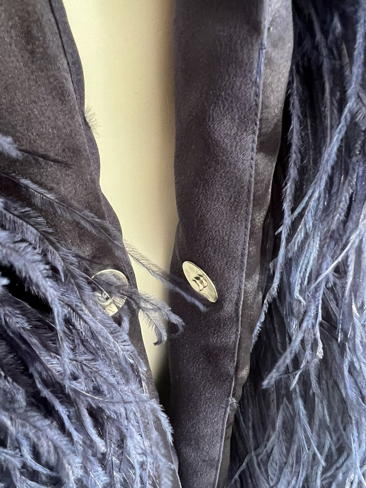 Vintage Marabou Floor Length Jacket Size US M / EU 48-50 / 2 - 10 Thumbnail