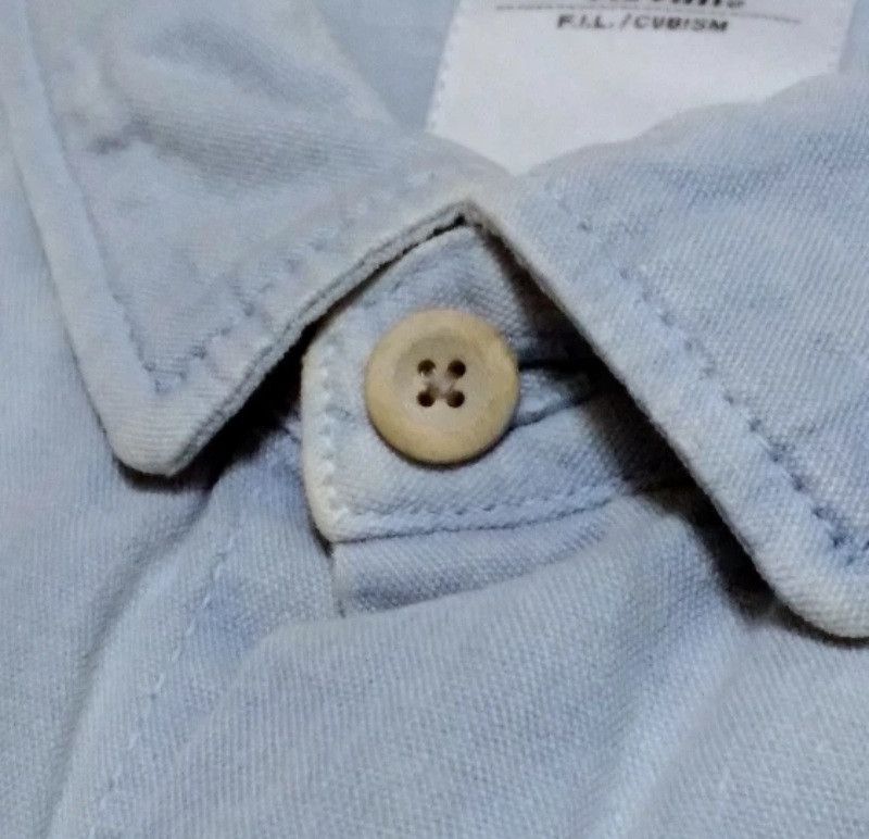 Visvim Visvim long rider shirt L/S light indigo Size US S / EU 44-46 / 1 - 4 Thumbnail