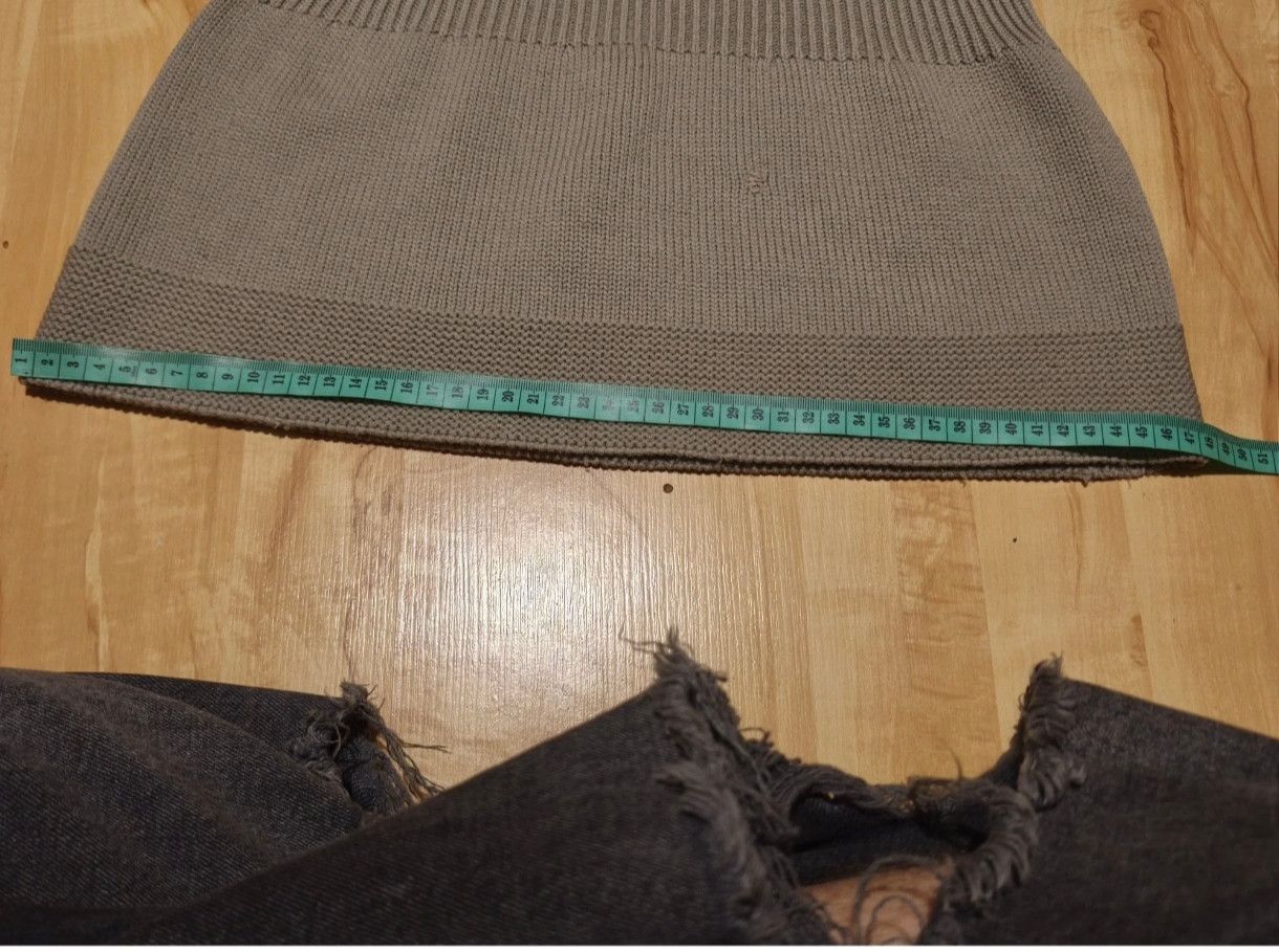 Rick Owens Rick Owens - FW12 "Mountain" wool sweater with ribbed waist Size US S / EU 44-46 / 1 - 14 Thumbnail