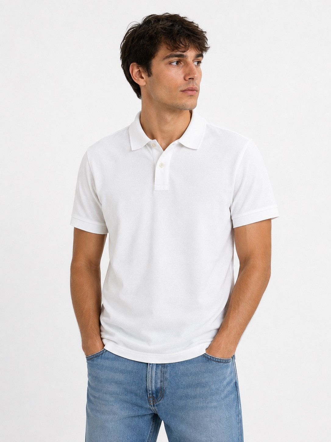 Tom Ford Tf White Polo Shirt Luxury, Men's