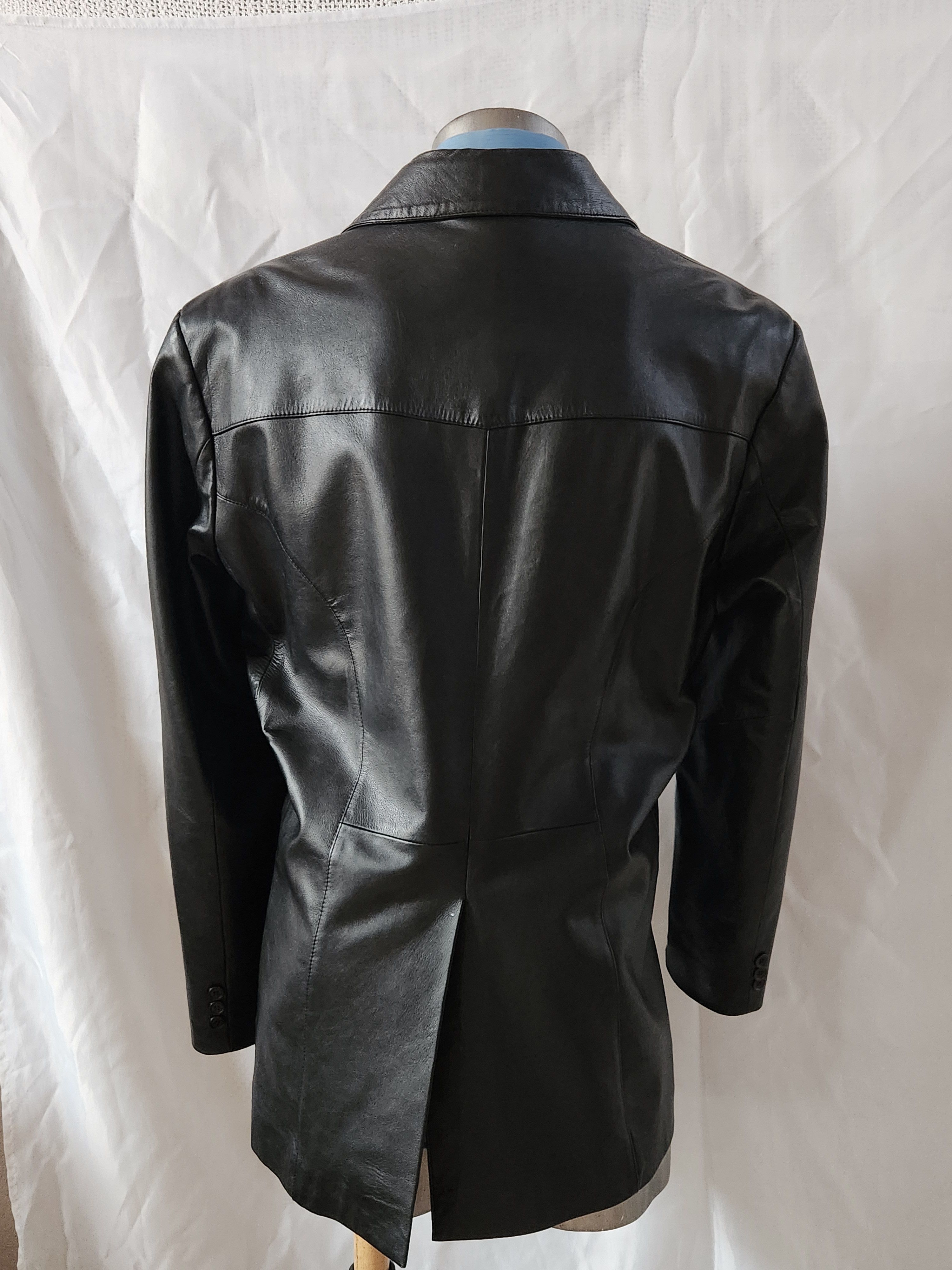 Scully buttersoft single breasted leather Size 48R - 4 Thumbnail