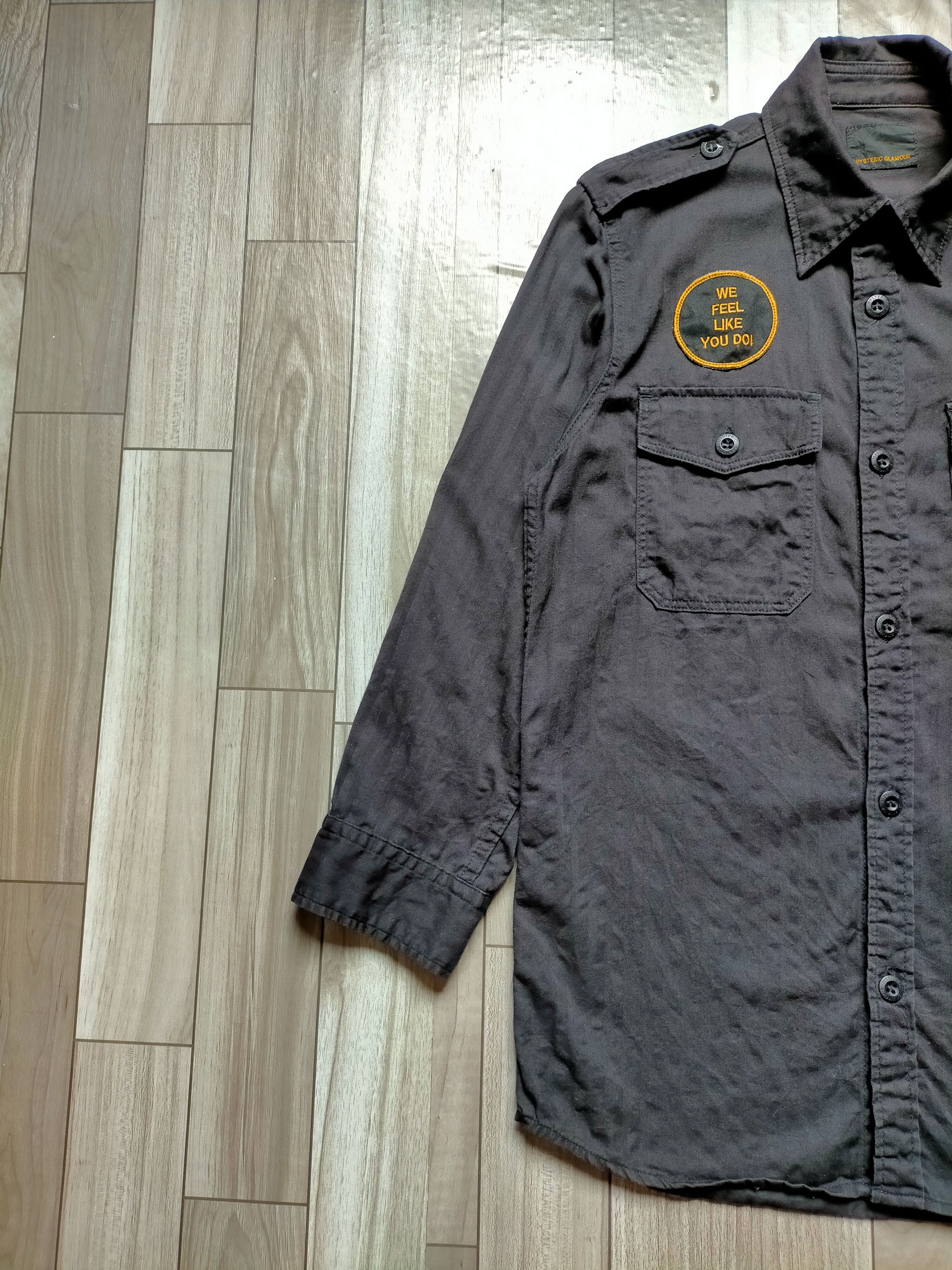 Hysteric Glamour Hysteric Glamour Japan Shirt Button Ups Size US M / EU 48-50 / 2 - 5 Thumbnail