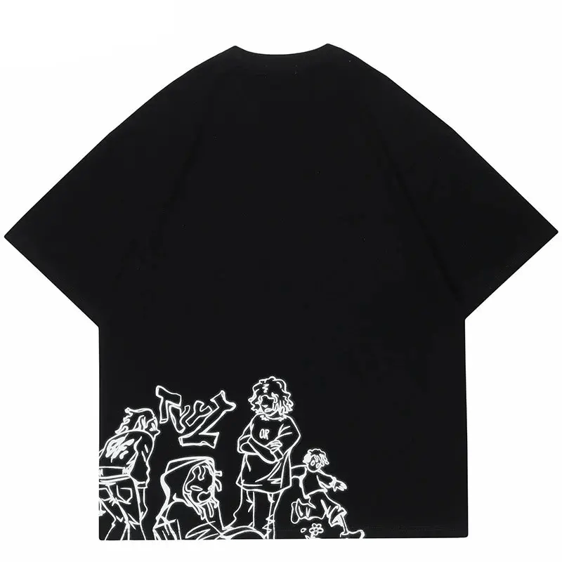 Japanese Brand × Vintage Japanese Streetwear Cotton Vintage Tshirt Size US M / EU 48-50 / 2 - 2 Thumbnail