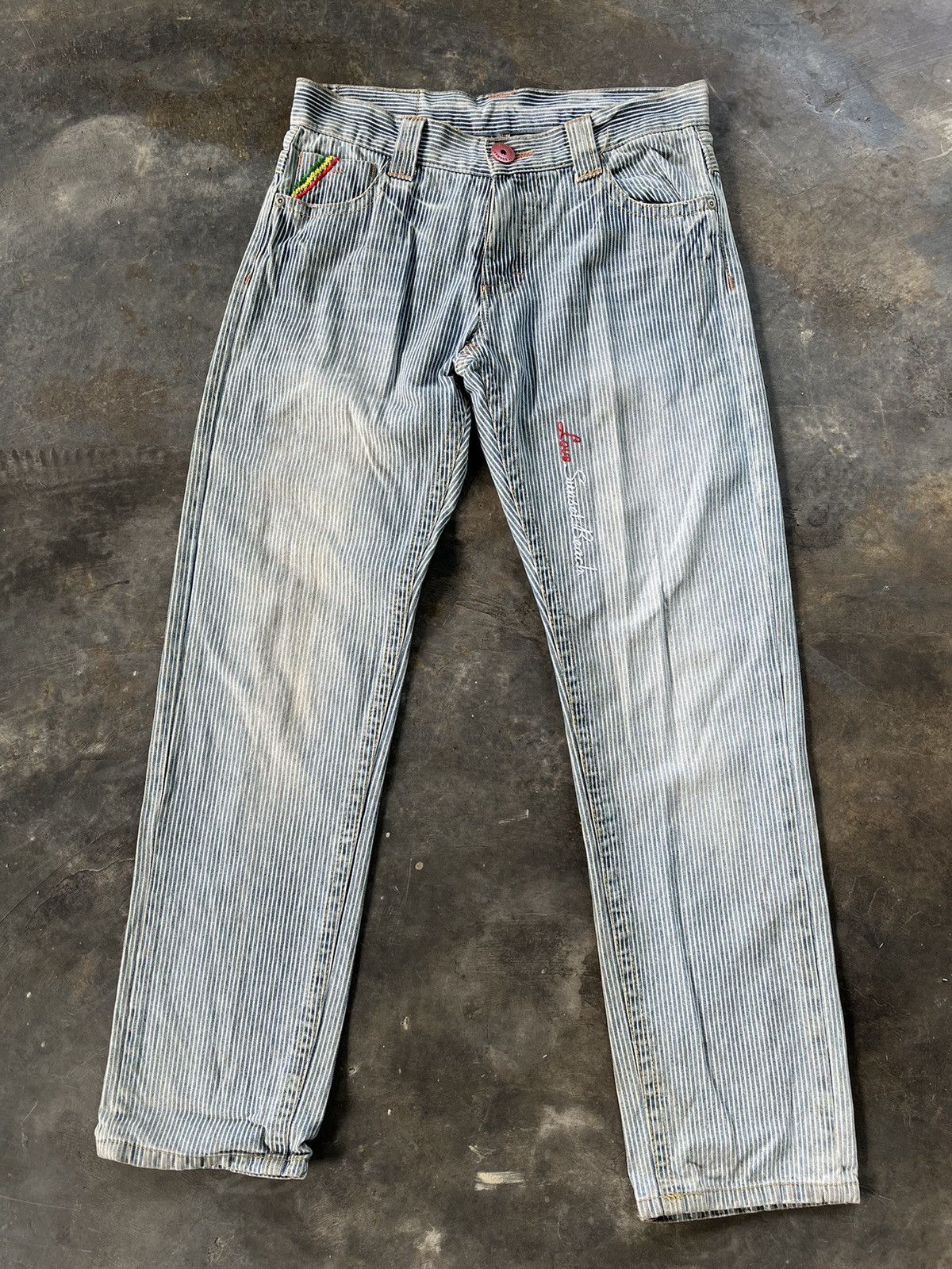 Hysteric Glamour × Japanese Brand × Vintage Hickory Denim Hysteric Inspired Size US 31 - 3 Thumbnail