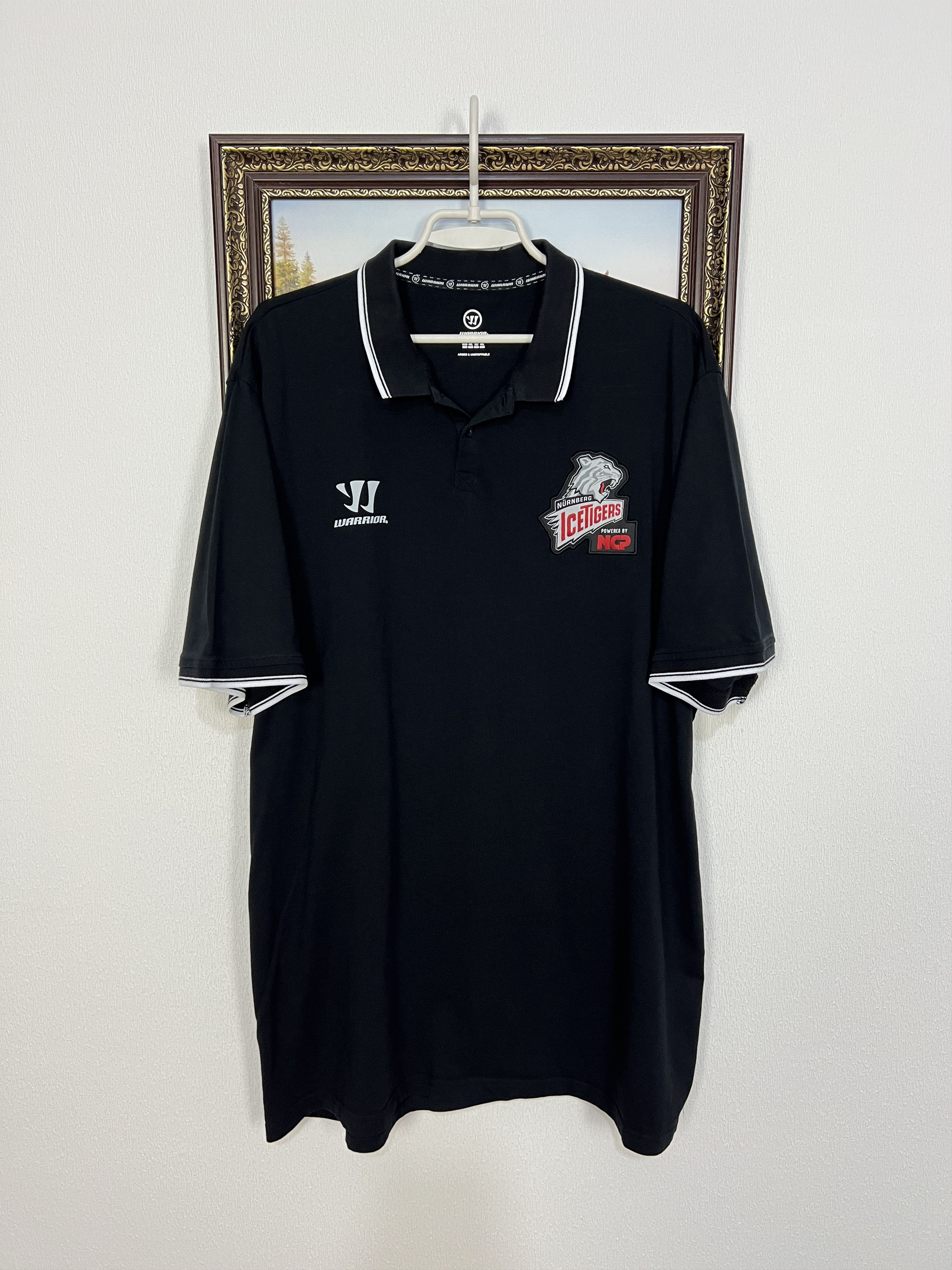 Warrior Nurnberg Ice Tigers Hockey Polo Shirt Trikot Jersey 3XL Size US XXL / EU 58 / 5 - 1 Thumbnail