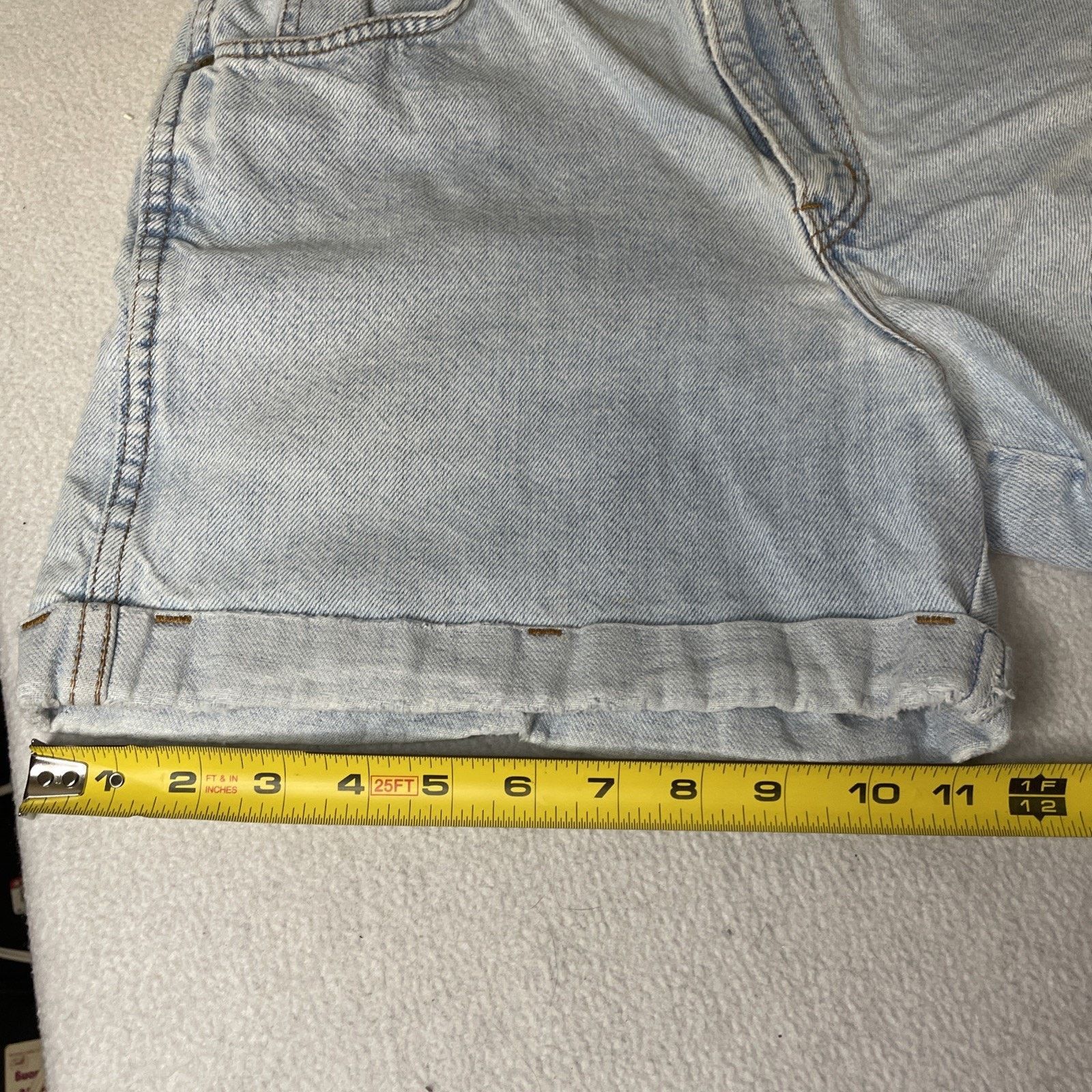 Other VTG 90s Chic Denim Shorts Size 13 High Waisted Light Wash Size 34" / US 12 / IT 48 - 5 Thumbnail