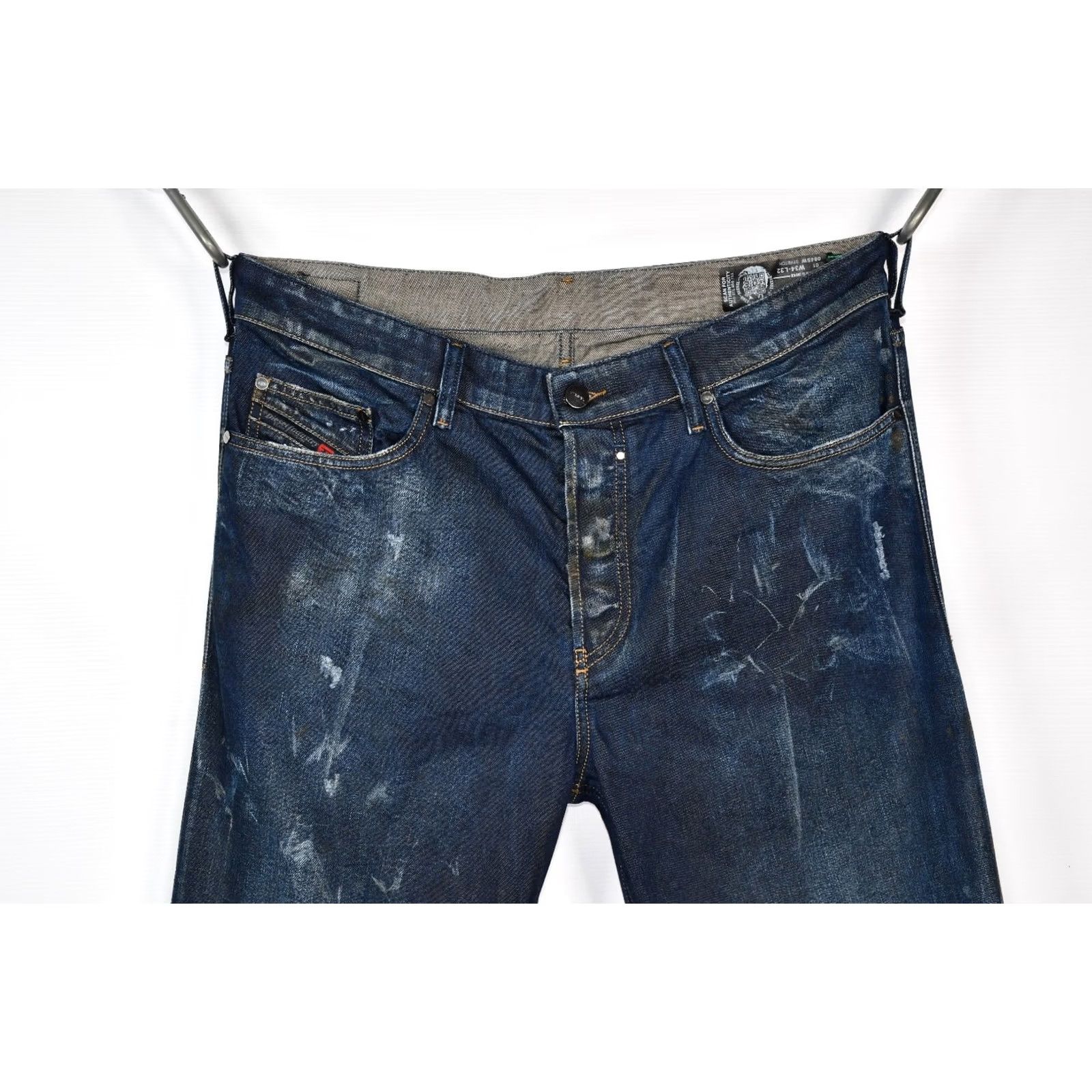 Diesel Diesel JIFER 084SW STRETCH Jeans Tapered Denim 5-Pocket W34 L32 Men Size US 34 / EU 50 - 7 Thumbnail