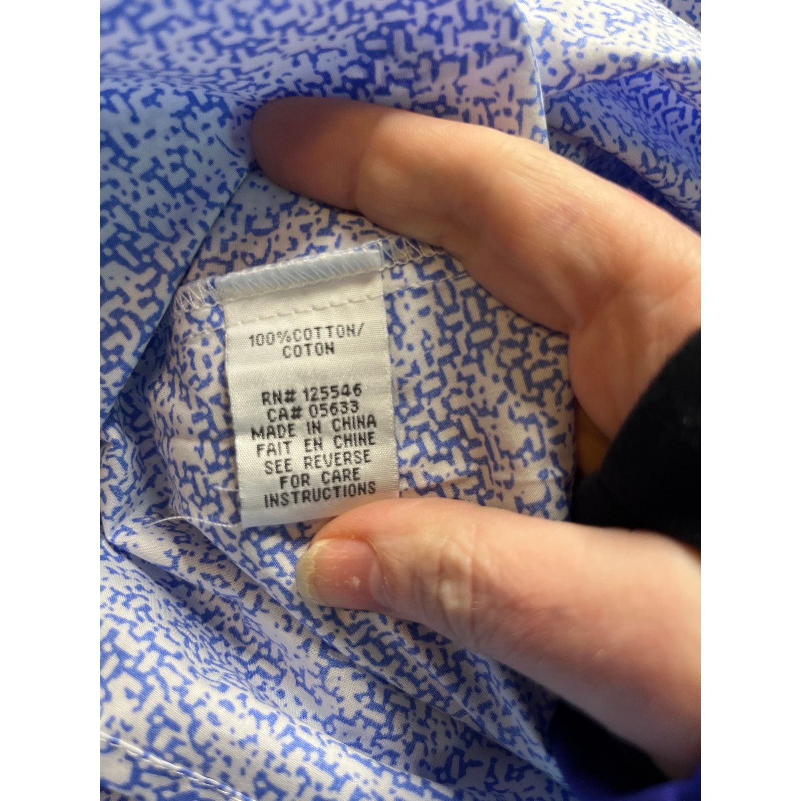 Habitat Habitat Clothes To Live In white blue button down Sz S 18328 Size S / US 4 / IT 40 - 6 Thumbnail