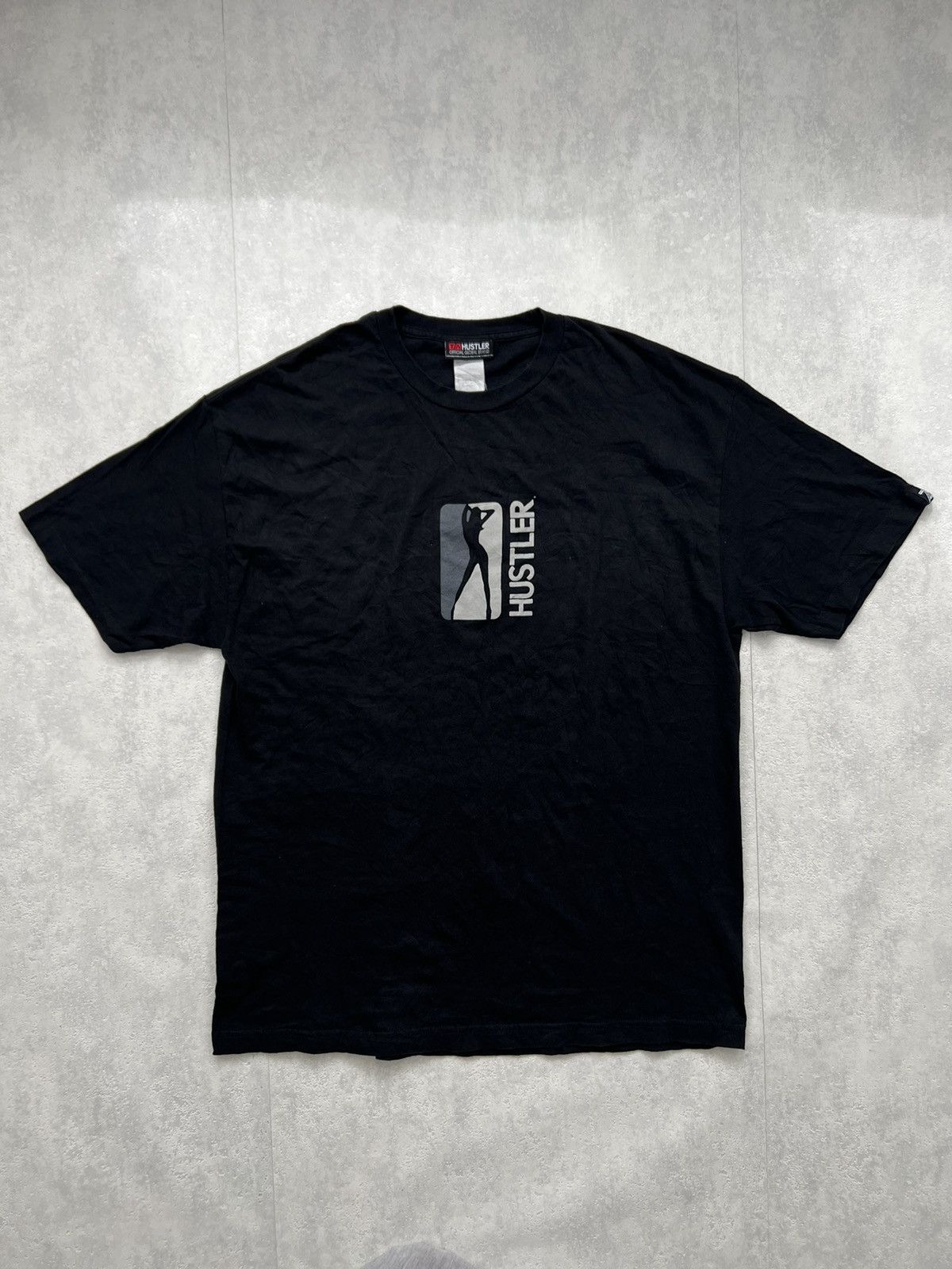 Vintage 00's HUSTLER USA ADULT MAGAZINE RARE NAKED WOMAN TEE Size US XL / EU 56 / 4 - 1 Thumbnail