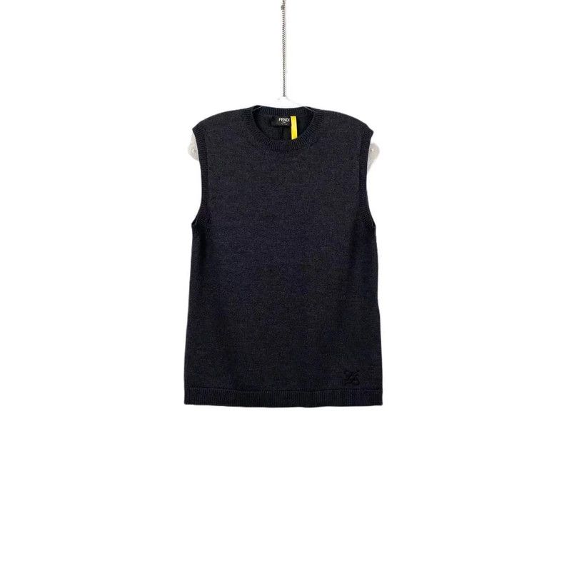 Fendi Fendi Knitted vest Size US L / EU 52-54 / 3 - 1 Thumbnail