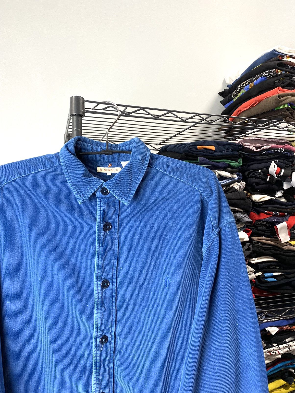 R.Newbold Rare! Vintage R. Newbold Flannel Button Shirt Size US M / EU 48-50 / 2 - 3 Thumbnail