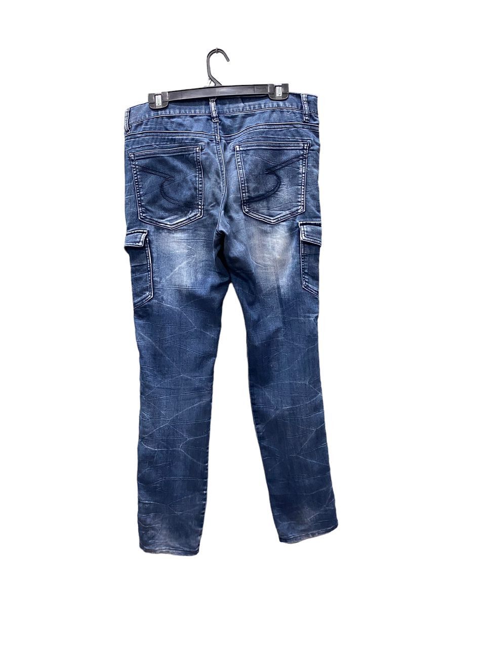If Six Was Nine 💥BEST OFFER 💥SEMANTIC DESIGN MULTIPOCKET DENIM JEANS Size US 34 / EU 50 - 2 Thumbnail