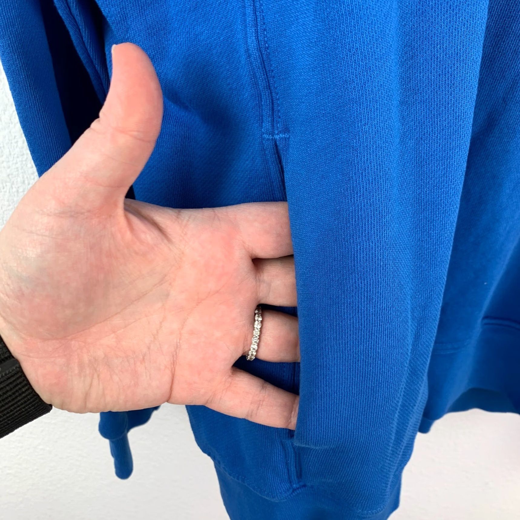 Vintage VINTAGE Goodlife Blue Hoodie Sweatshirt Mens Large NWT Made in USA Size US L / EU 52-54 / 3 - 3 Thumbnail