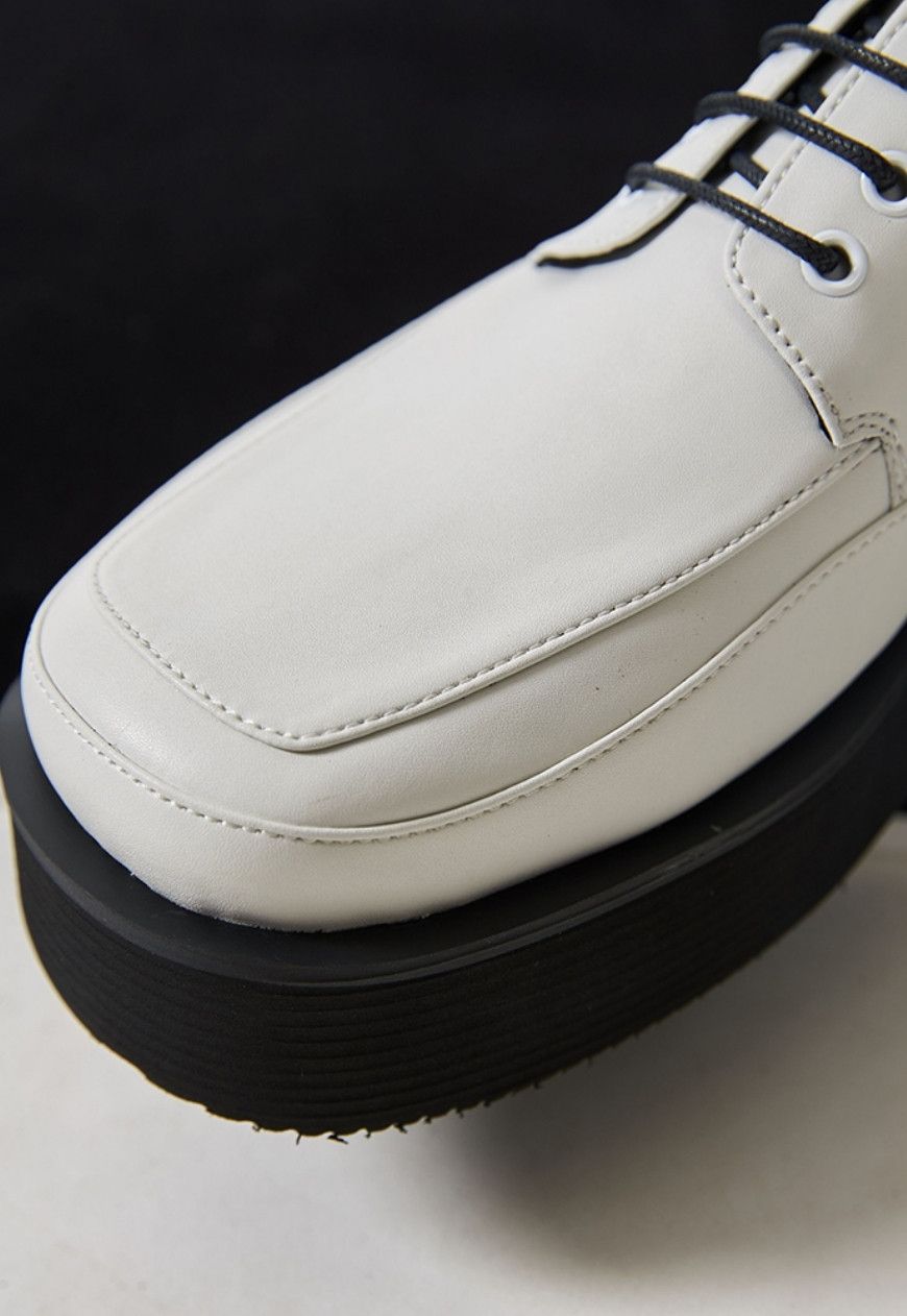 Other Men’s Lace-Up white derby shoes Size US 9 / EU 42 - 2 Thumbnail