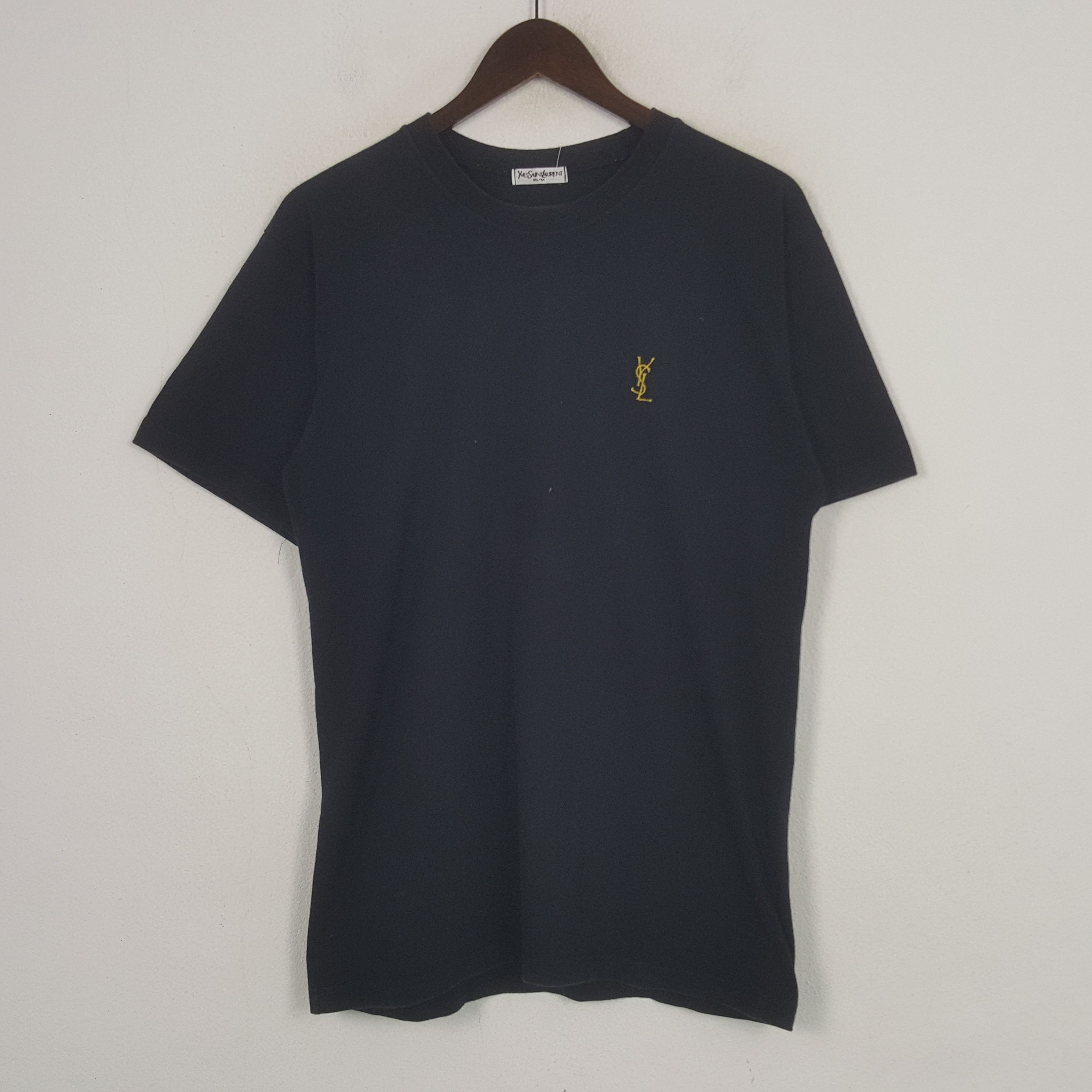 Other Vintage Yves Saint Laurent MultiColour Styel Logo Tshirt Size US M / EU 48-50 / 2 - 3 Thumbnail