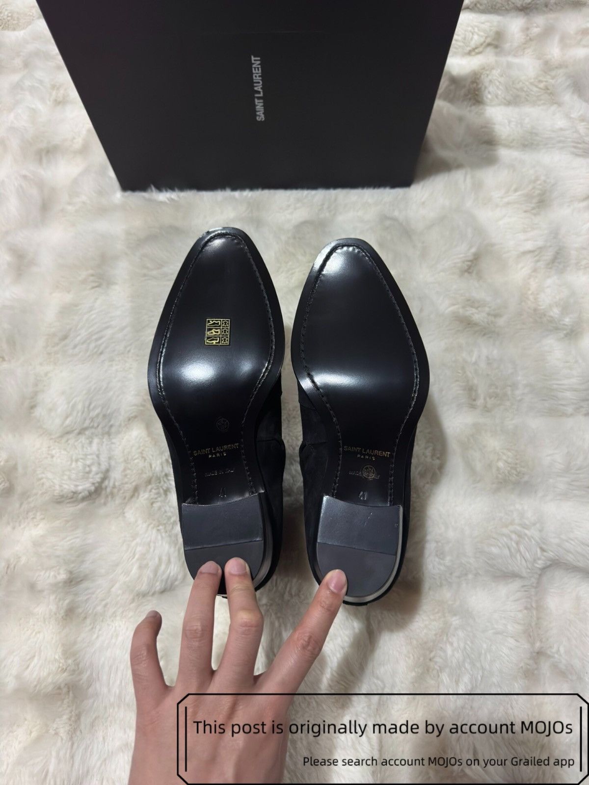 Saint Laurent Paris Sz 41 Saint Laurent Paris Wyatt 40 Zipped Boots Western Size US 8 / EU 41 - 4 Thumbnail