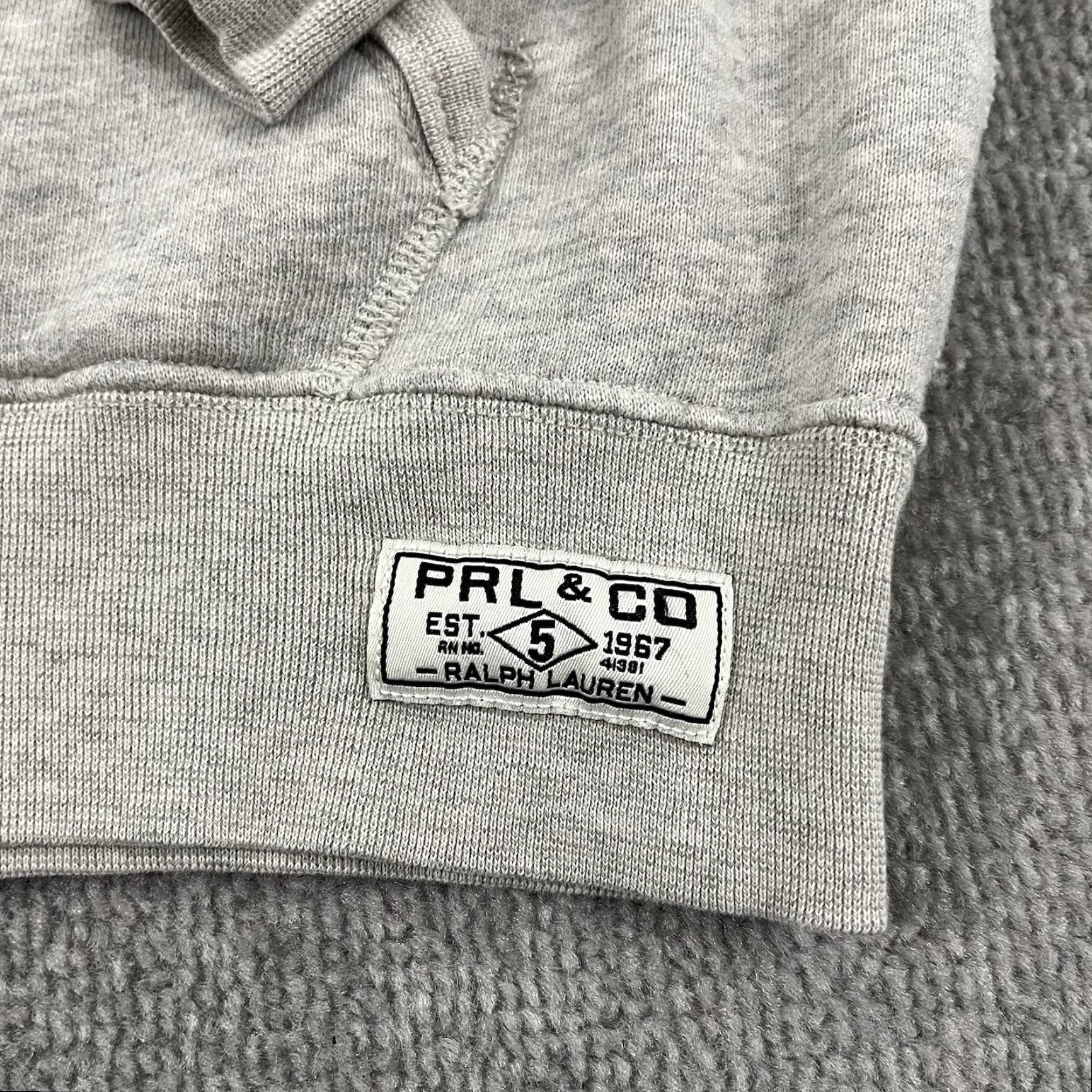 Polo Ralph Lauren POLO RALPH LAUREN Sweater Mens XL Gray Shawl Pullover Preppy Knit Smooth Regular 1 Size US M / EU 48-50 / 2 - 2 Thumbnail