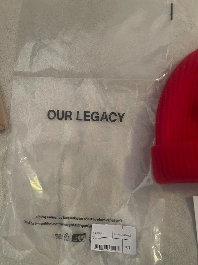 Our Legacy our legacy Cashmere knitted hat 2503-Nextarrow Size ONE SIZE - 4 Thumbnail