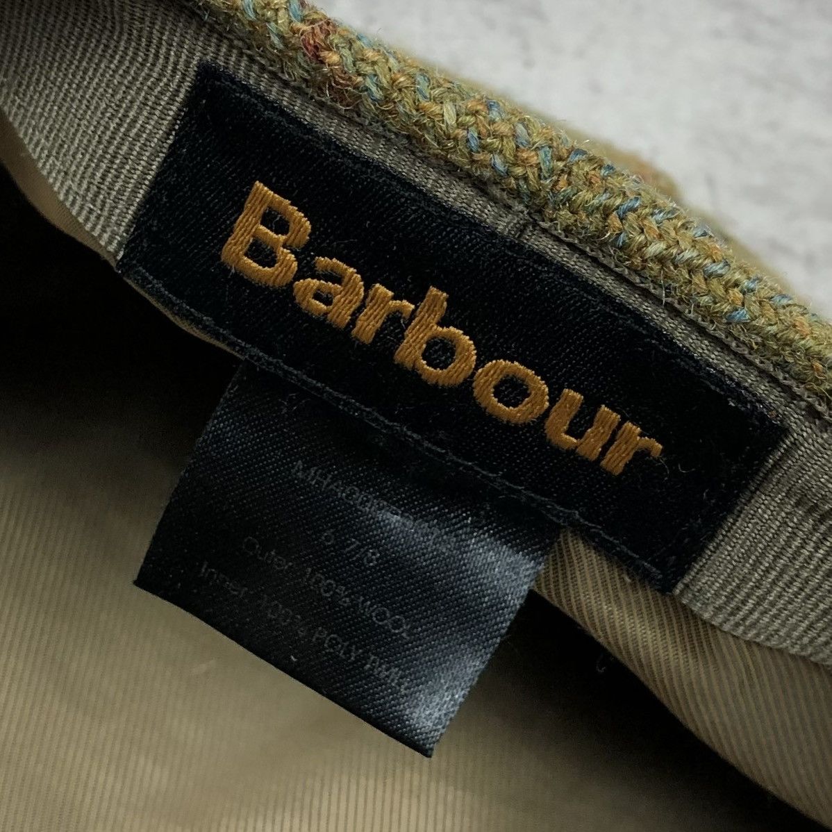 Barbour Barbour Plaid Tweed Flat Cap Size ONE SIZE - 10 Thumbnail