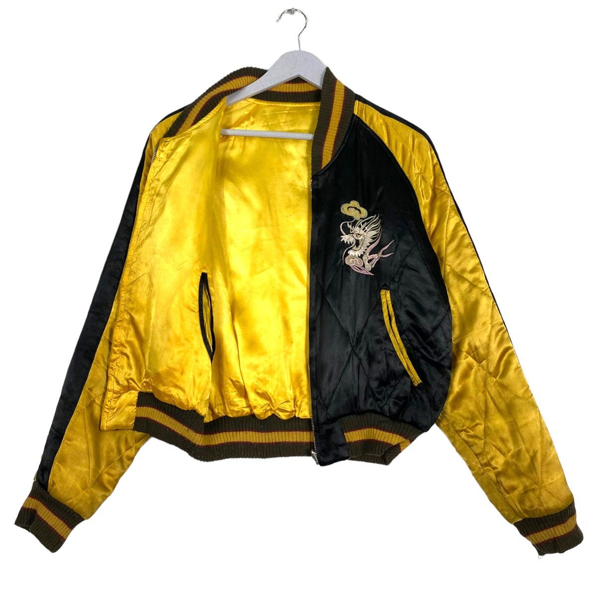 Japanese Brand × Toyo Enterprises 💥VINTAGE SWITCH INDUSTRIES JAPAN DRAGON SUKAJAN JACKET Size US M / EU 48-50 / 2 - 9 Thumbnail