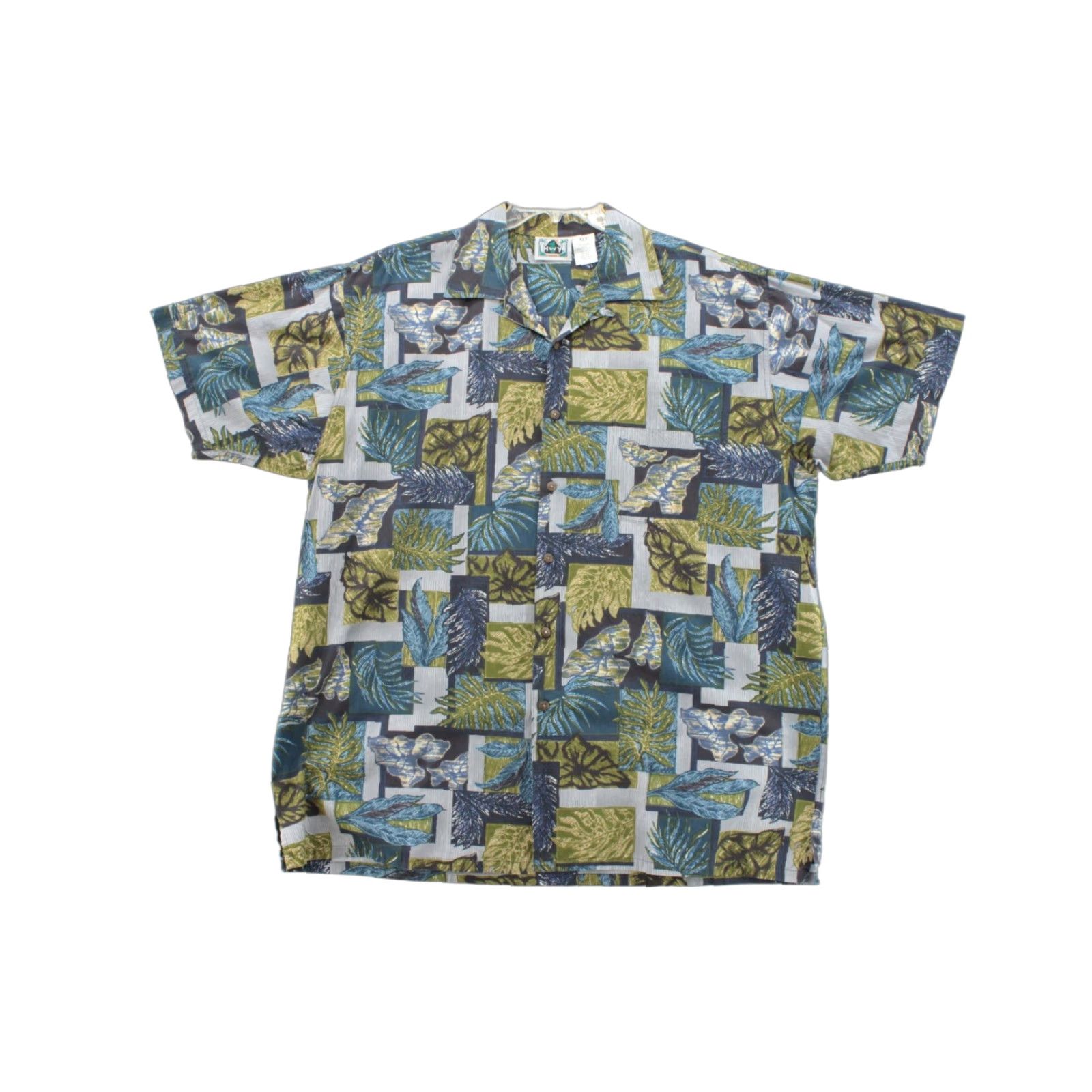 Vintage VINTAGE HWY 1 Classic Hawaiian Shirt Mens XL Tall Short Sleeve Beachy Vacation Floral Button-Up Shirt Mens XL Tall Blue Size US XL / EU 56 / 4 - 1 Thumbnail