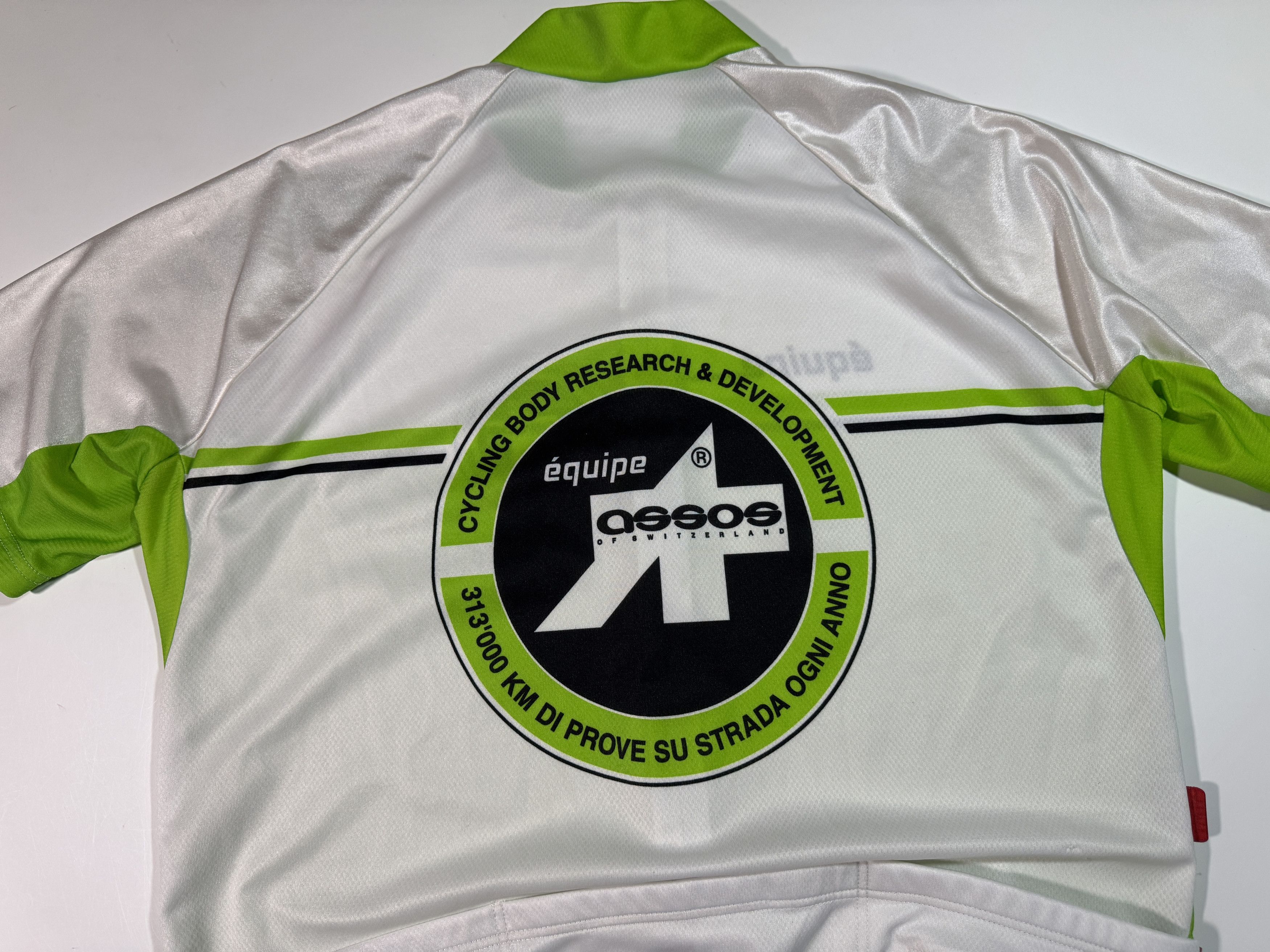 Bicycle Assos Equipe Cycling Jersey Bicycle Full Zip Green XL Size US XL / EU 56 / 4 - 10 Thumbnail