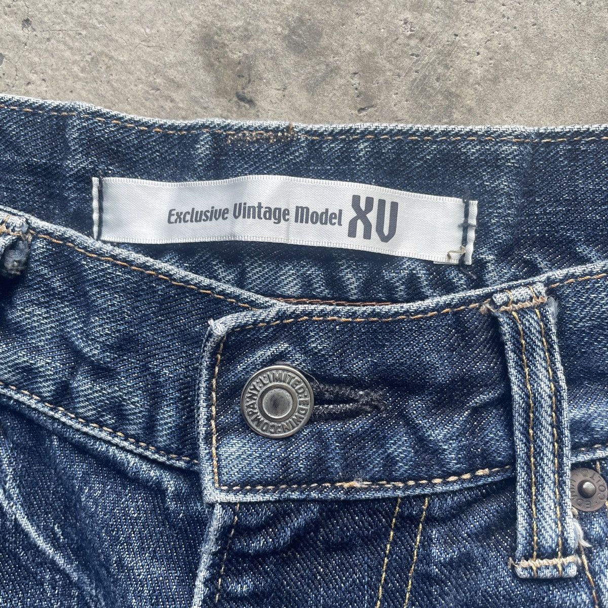 Edwin W33 Vintage Edwin XV Distressed Jeans Faded Denim Pants Size US 33 - 6 Thumbnail