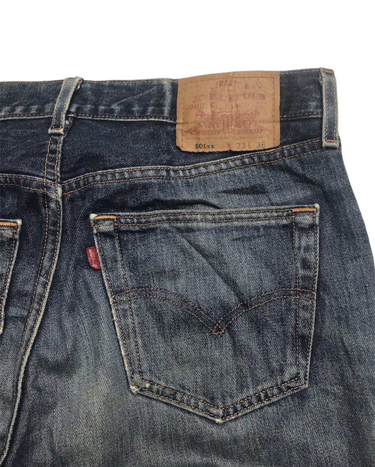 Levi's × Levi's Vintage Clothing Vintage 97 Levi’s 501 Distressed Denim Size US 31 - 8 Thumbnail