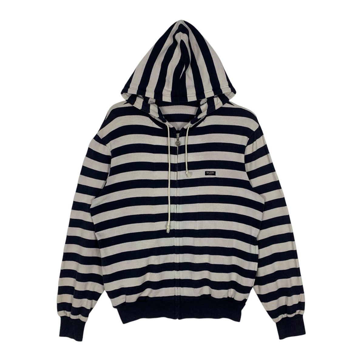 Adidas Vintage Adidas Club Descente SportWear JapaneseBrand Hoodie Size US M / EU 48-50 / 2 - 2 Thumbnail