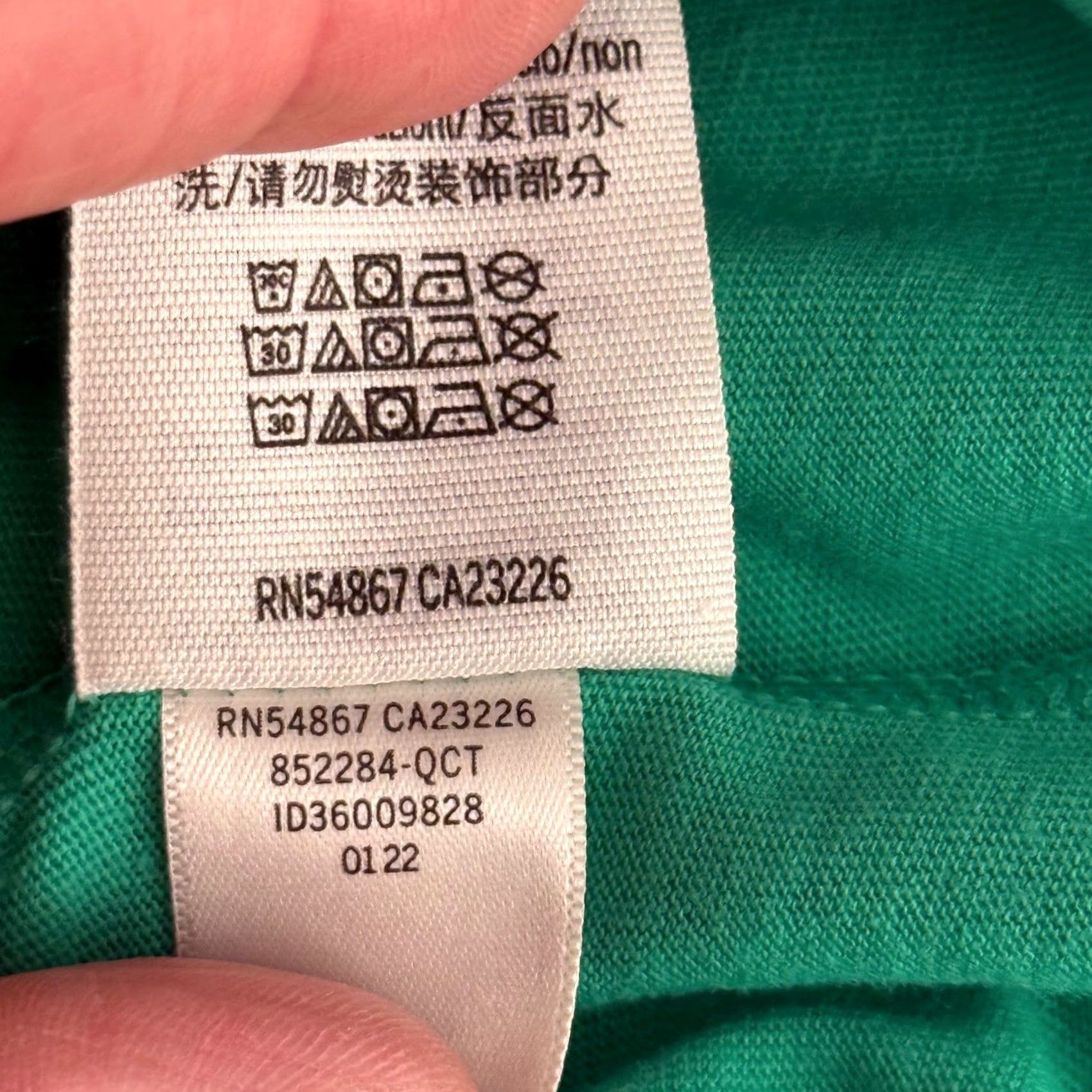 Vintage PINK Victoria's Secret T-Shirt Green Script Logo Cotton Blend Crew Neck Short Sleeve Womens S Vintage No Size S / US 4 / IT 40 - 7 Thumbnail