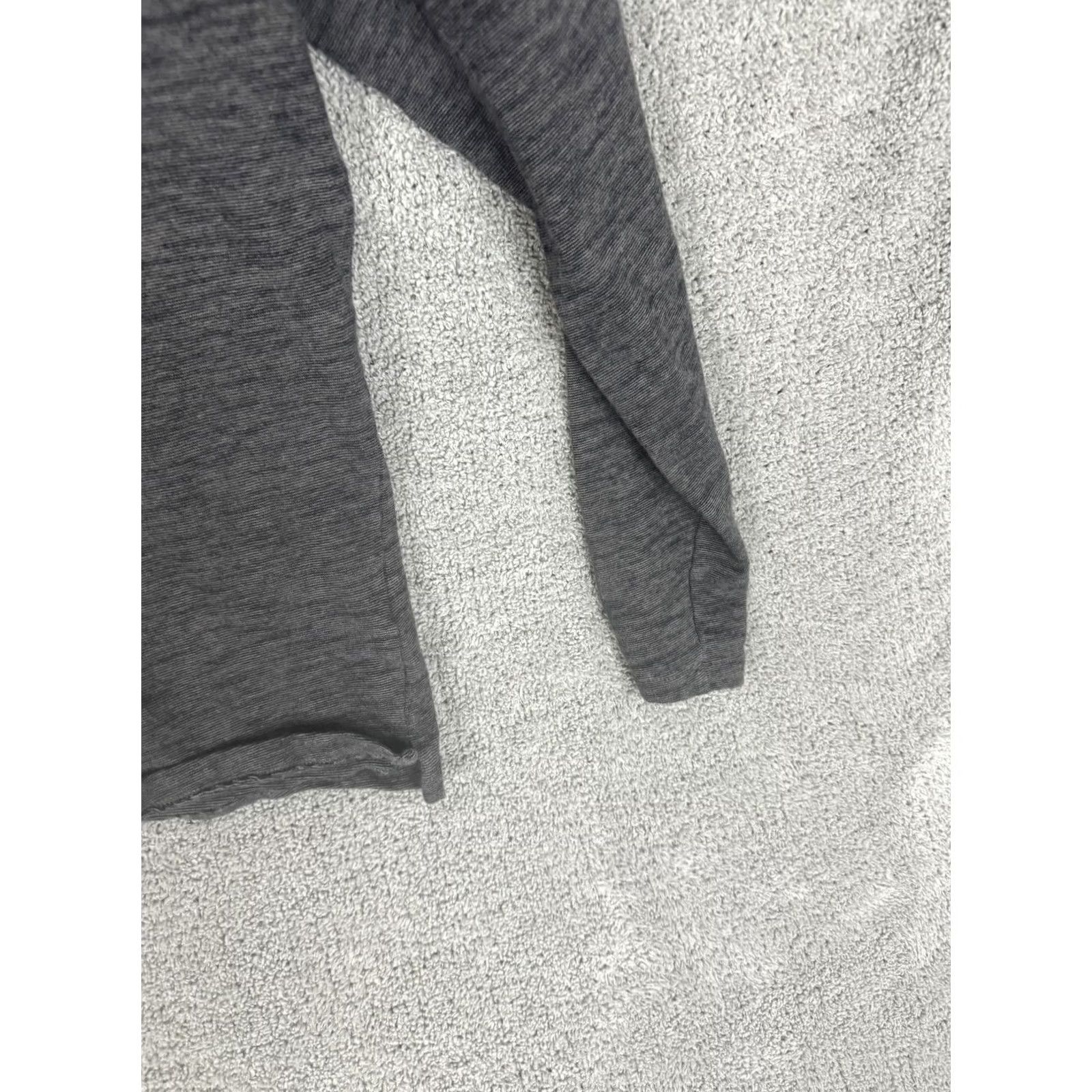 Vintage Robert Barakett Shirt Mens Small Gray Henley Long Sleeve Casual Tee Top Size US S / EU 44-46 / 1 - 3 Thumbnail