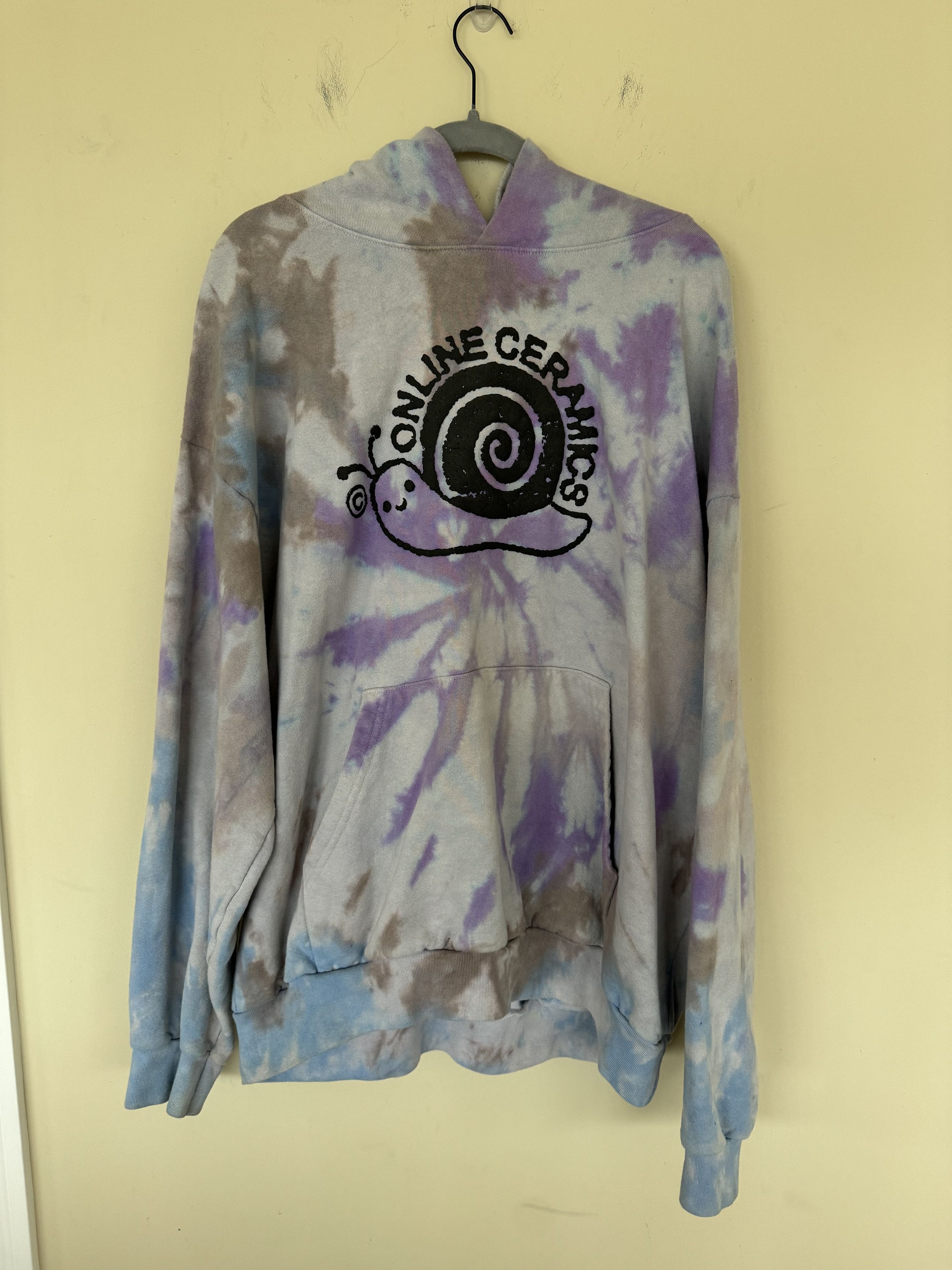 image of Online Ceramics Tye Dye Snail, Men's (Size 2XL)