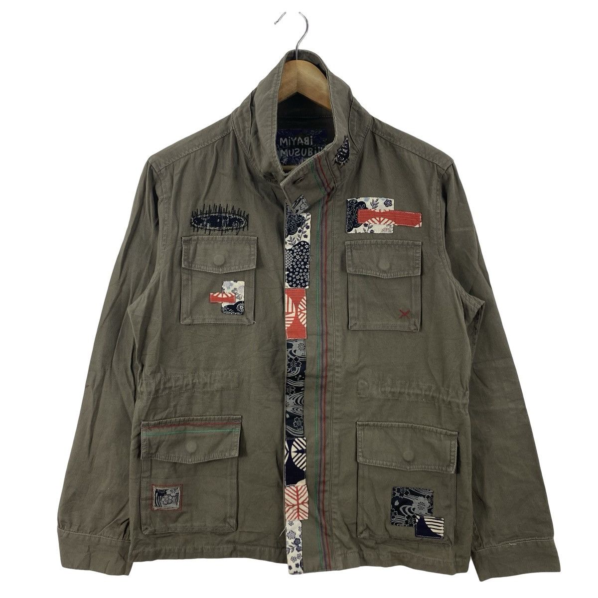 Vintage Vintage MIYABI MILITARY Field Jacket Pocket Kimono Patchwor Size US M / EU 48-50 / 2 - 5 Thumbnail
