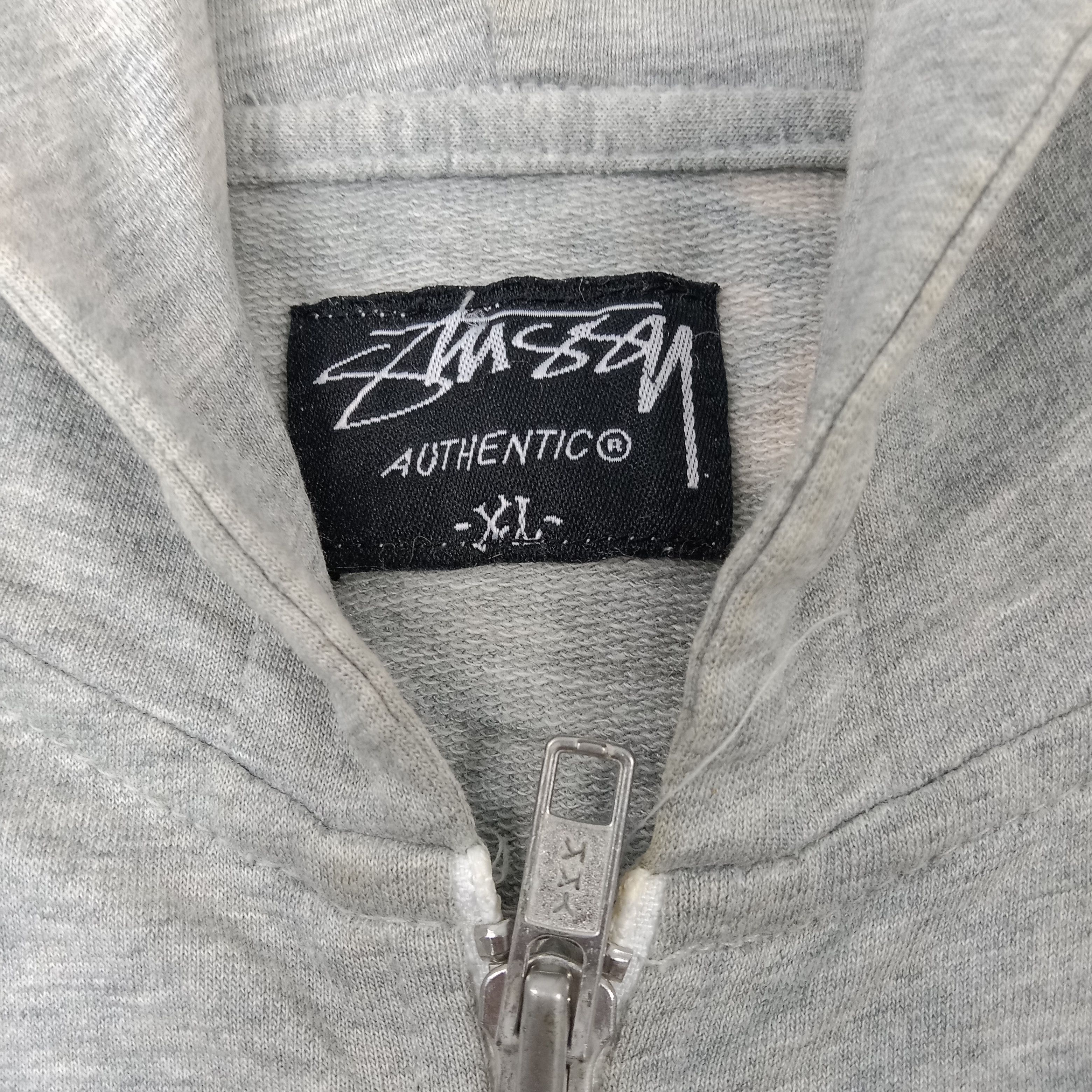 Stussy × Vintage Stussy Authentic Signature Logo Zipper Hoodies C216N13 Size US M / EU 48-50 / 2 - 7 Thumbnail