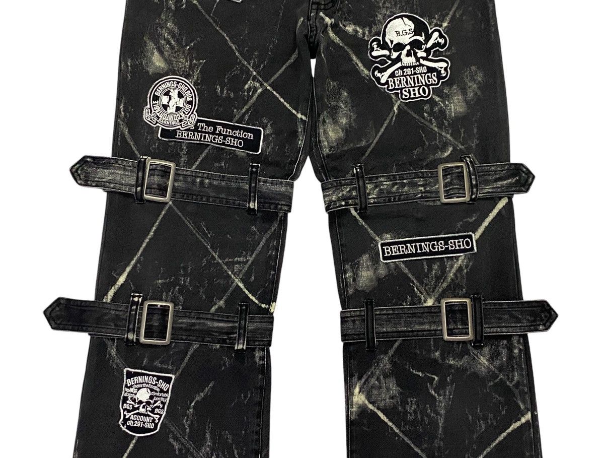 Japanese Brand Japanese Brand “BERNINGS-SHO” Patchwork Bondage Pants Size US 29 - 4 Thumbnail