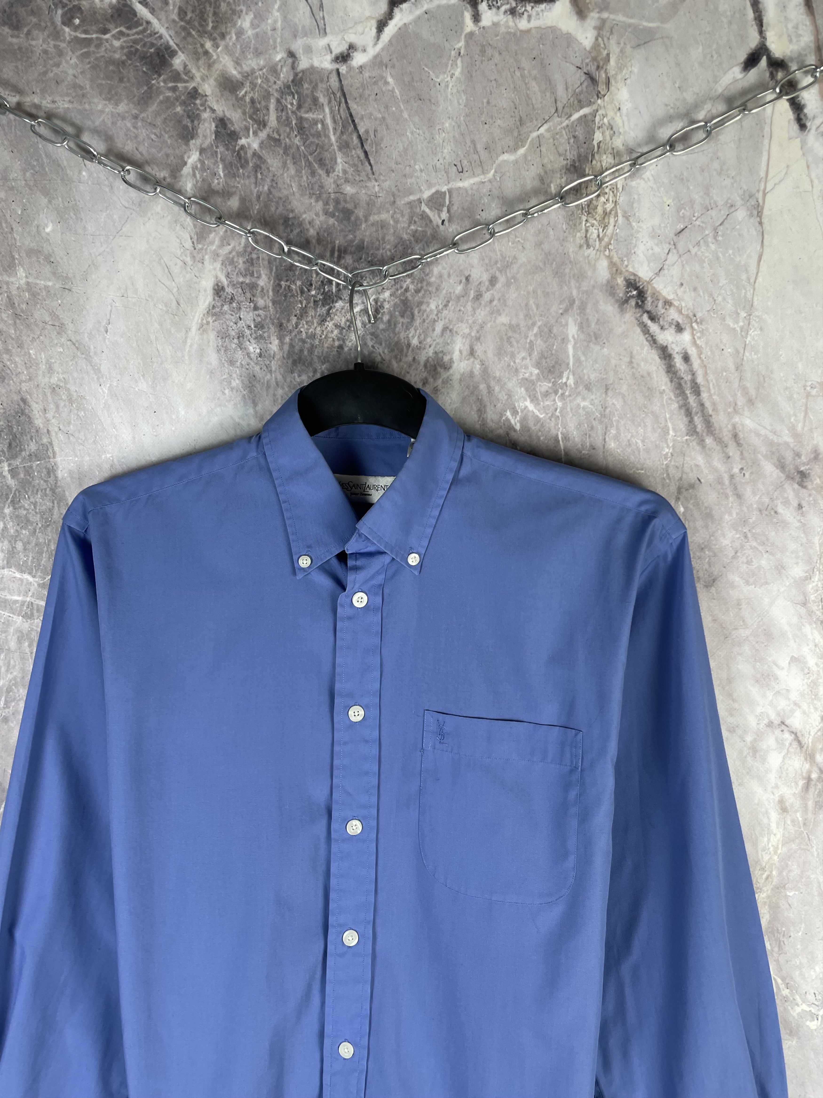 Yves Saint Laurent Yves Saint Laurent vintage YSL Shirts Button Ups Size US M / EU 48-50 / 2 - 3 Thumbnail