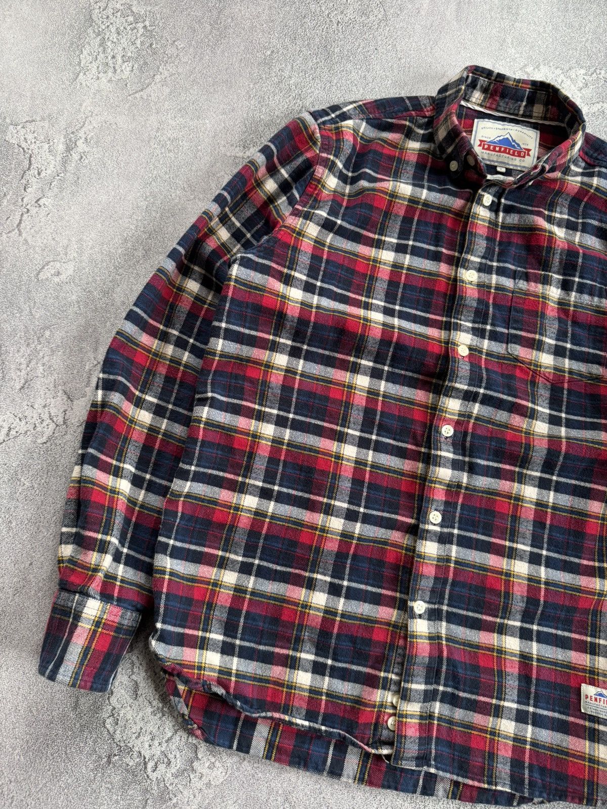 Flannel × Penfield Penfield S flannel shirts button up long sleeve checkered Size US S / EU 44-46 / 1 - 6 Thumbnail