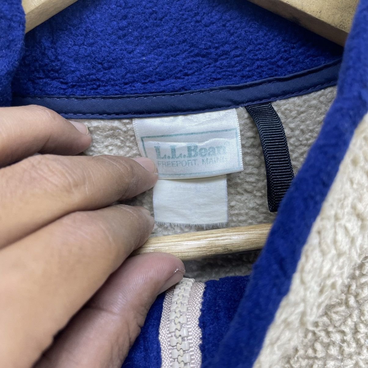 L.L. Bean 💥Vintage LL Bean Pull Over Half Zipper Fleece Jacket Size US M / EU 48-50 / 2 - 8 Thumbnail
