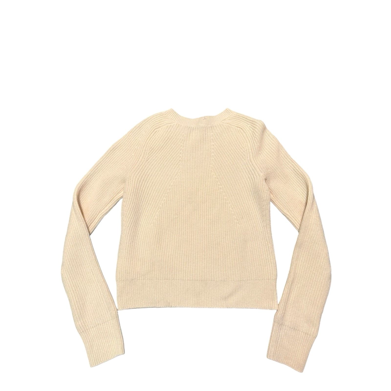 Helmut Lang HELMUT LANG Ribbed Wool Cashmere Sweater Ivory Shaker Knit Pullover Size Small Size S / US 4 / IT 40 - 7 Thumbnail