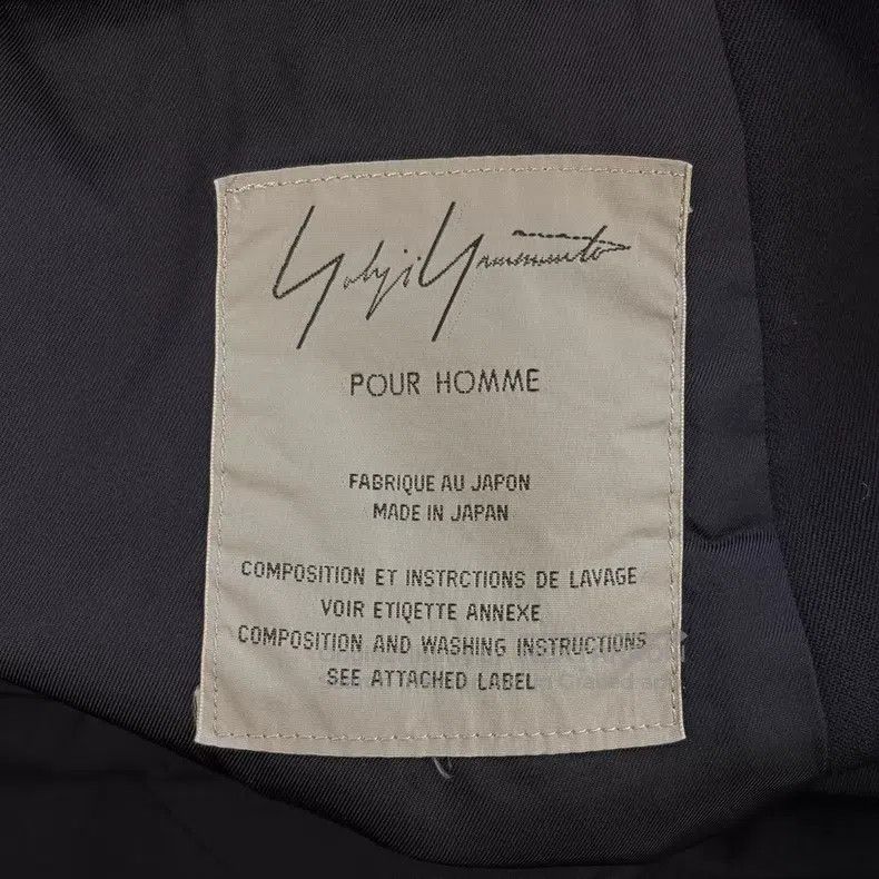 Yohji Yamamoto Yohji Yamamoto size m 93aw reggae four-button blazer Size 36R - 7 Thumbnail