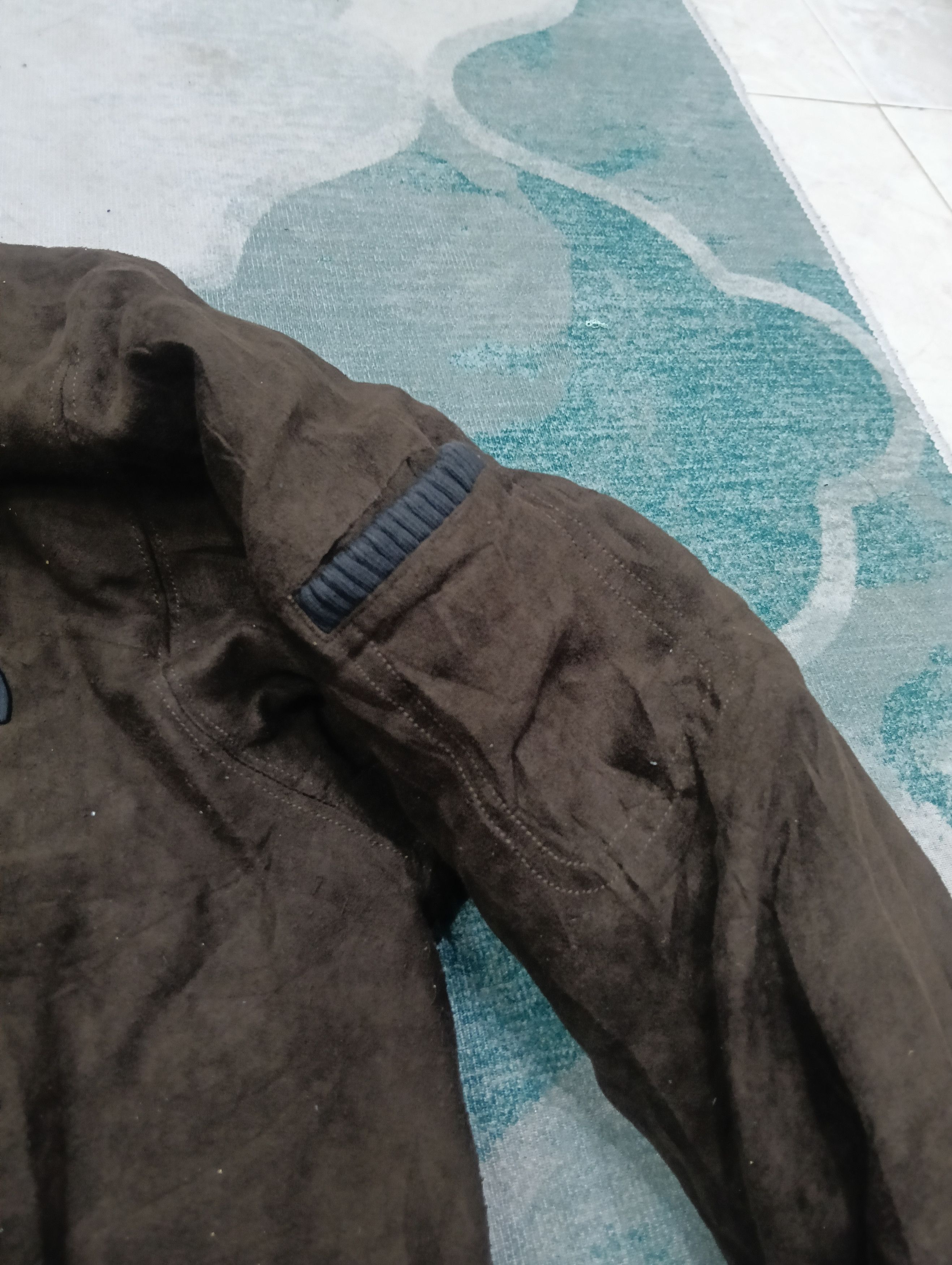 Japanese Brand Vintage Duffs Shoes Hooded Jacket Like Velvet Size US XL / EU 56 / 4 - 9 Thumbnail