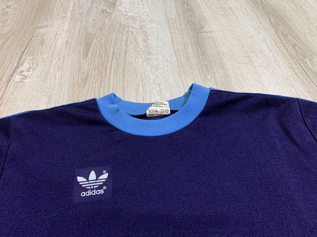 Mens vintage football longsleeve Adidas West Germany 5/6
