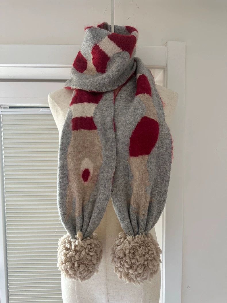 Vivienne Westwood Vivienne Westwood Hairy ball style knit scarf Size ONE SIZE - 4 Thumbnail