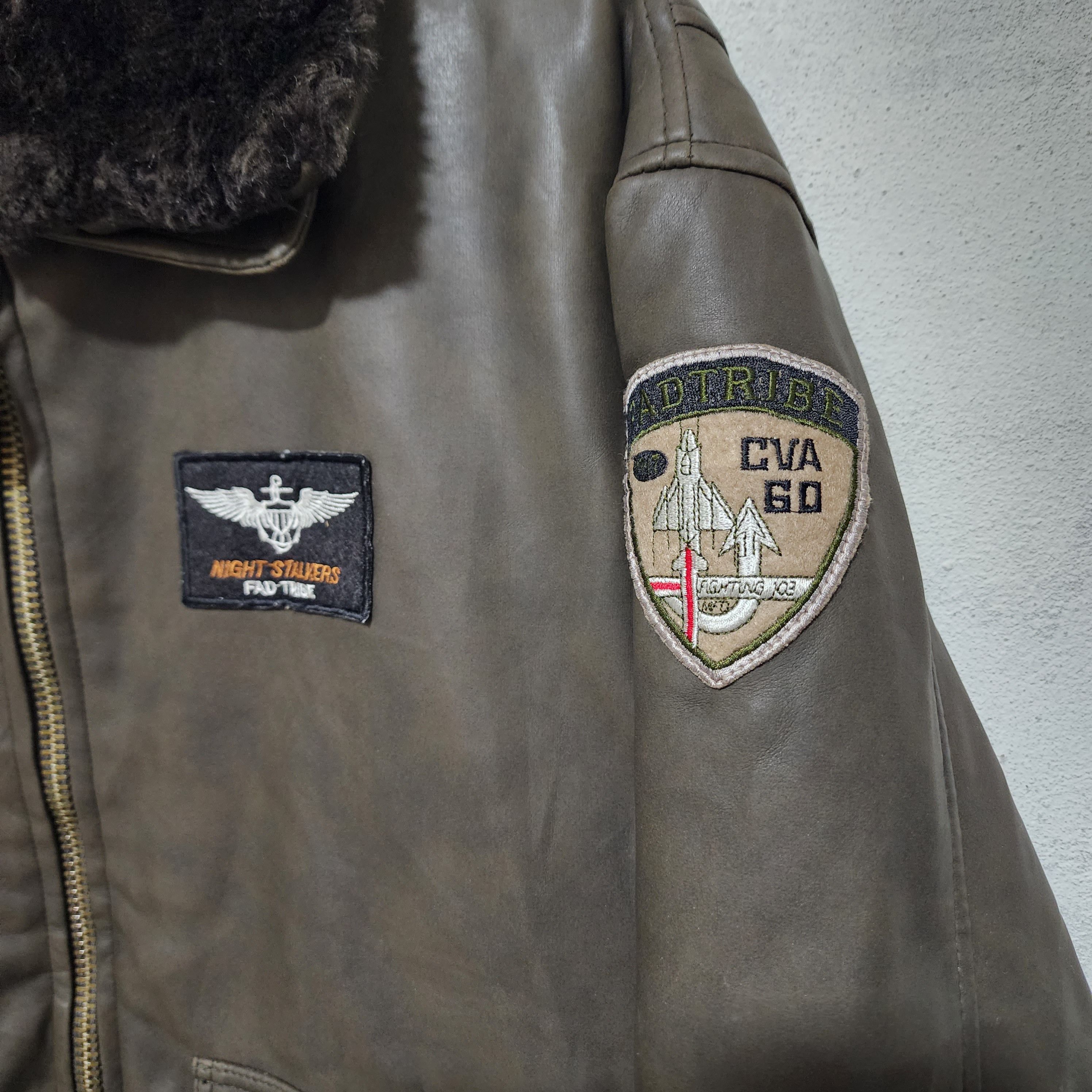 Japanese Brand Garam Air Wear Fad Tribe Aviation Bomber Jacket Size US M / EU 48-50 / 2 - 8 Thumbnail