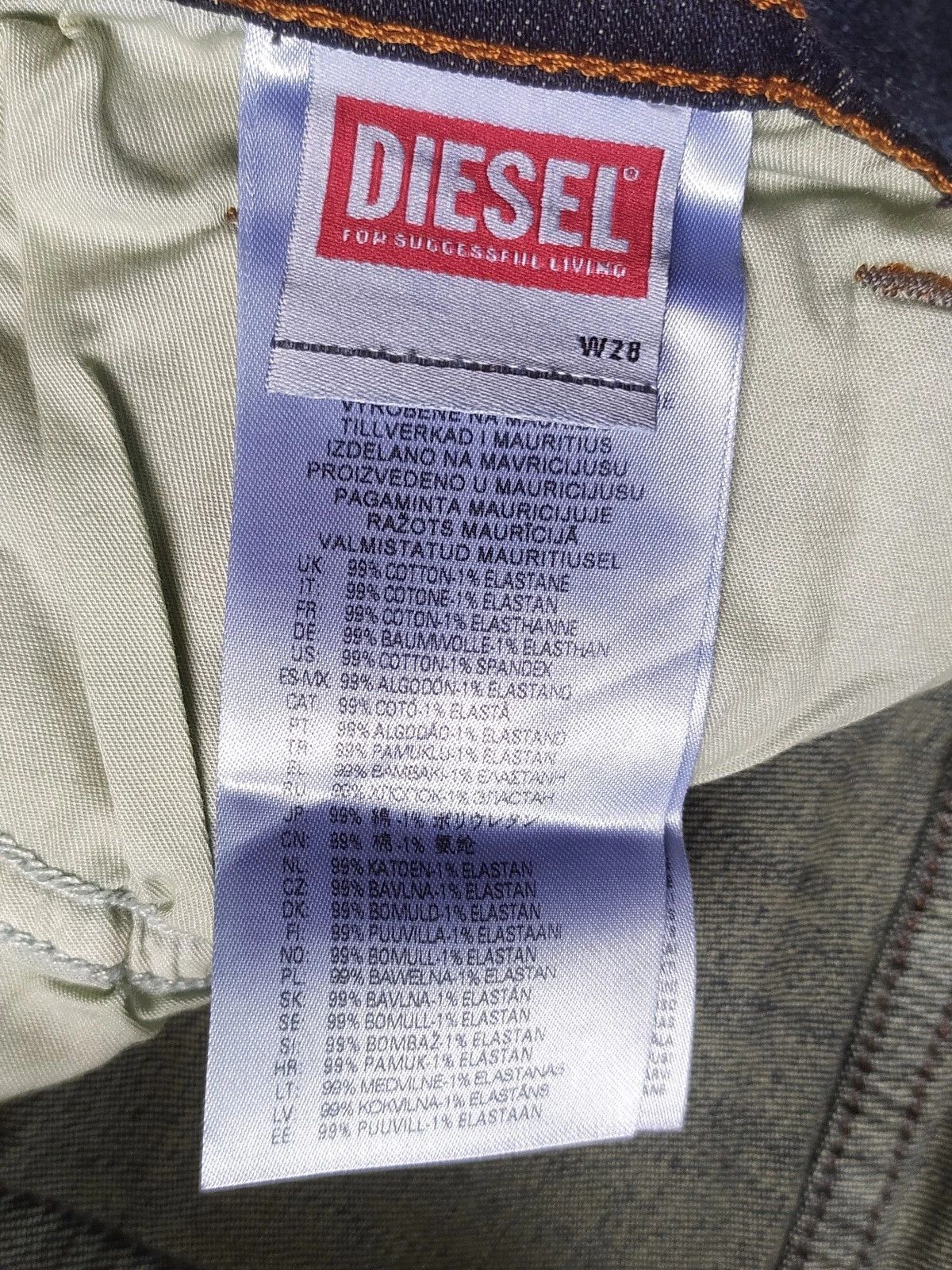 Diesel Diesel THOMMER-X-RM049 Men's Jean T 9965 Size US 28 / EU 44 - 5 Thumbnail