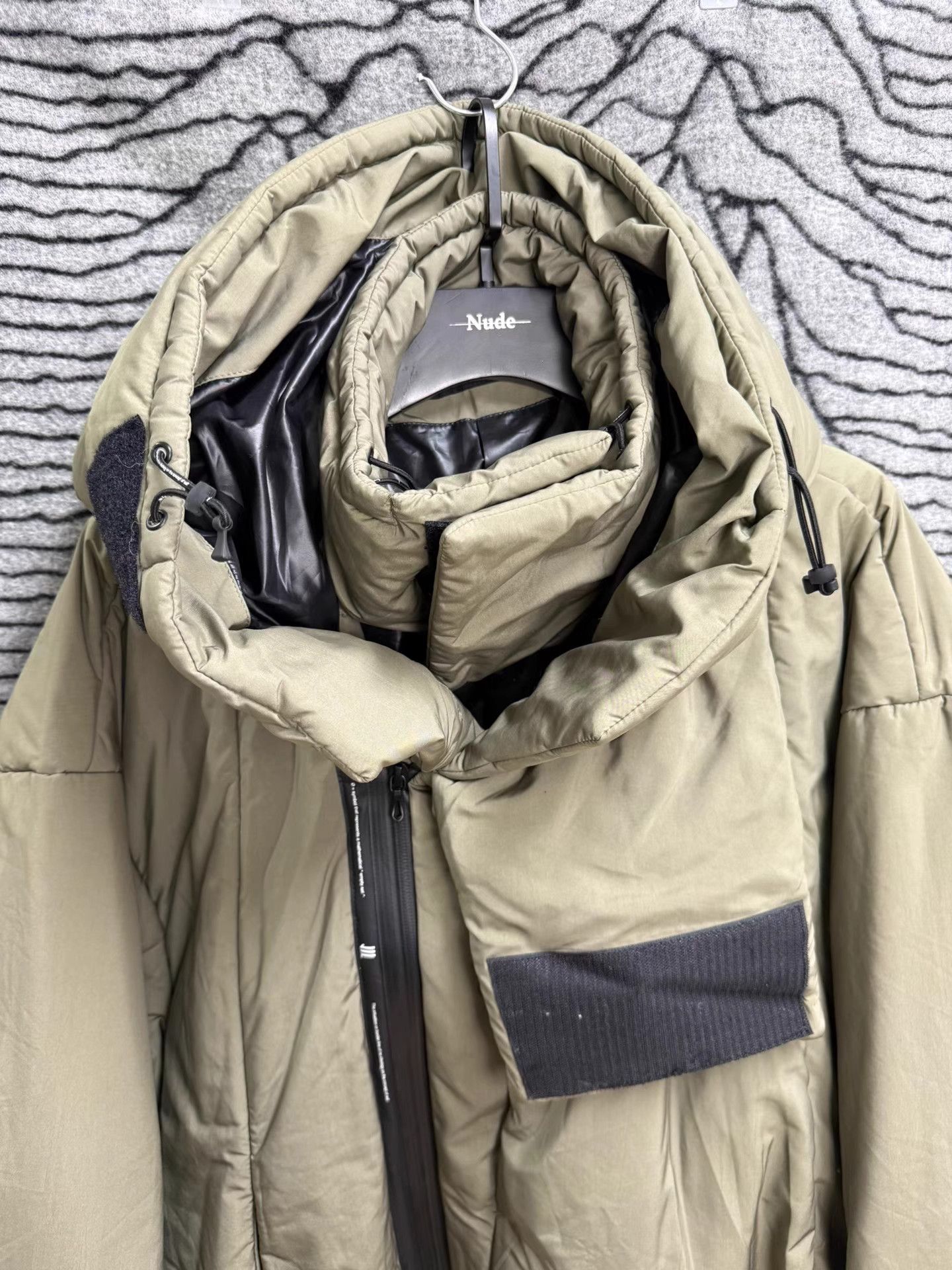 Julius Julius 7 Double Collar Neck Warmer Padded Jacket K20 Size US L / EU 52-54 / 3 - 3 Thumbnail