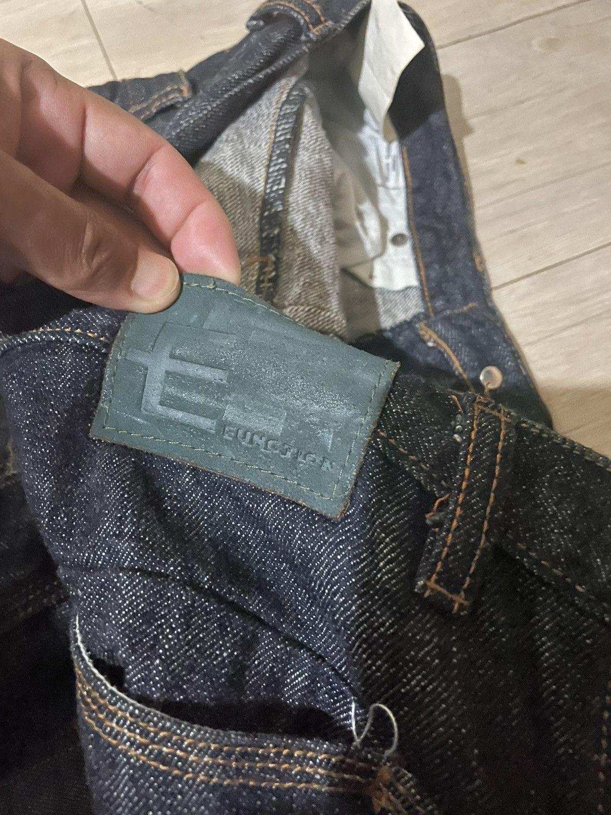 Edwin Rare❗️ Bushpants Edwin Jeans Double Waist Denim Size US 33 - 12 Thumbnail